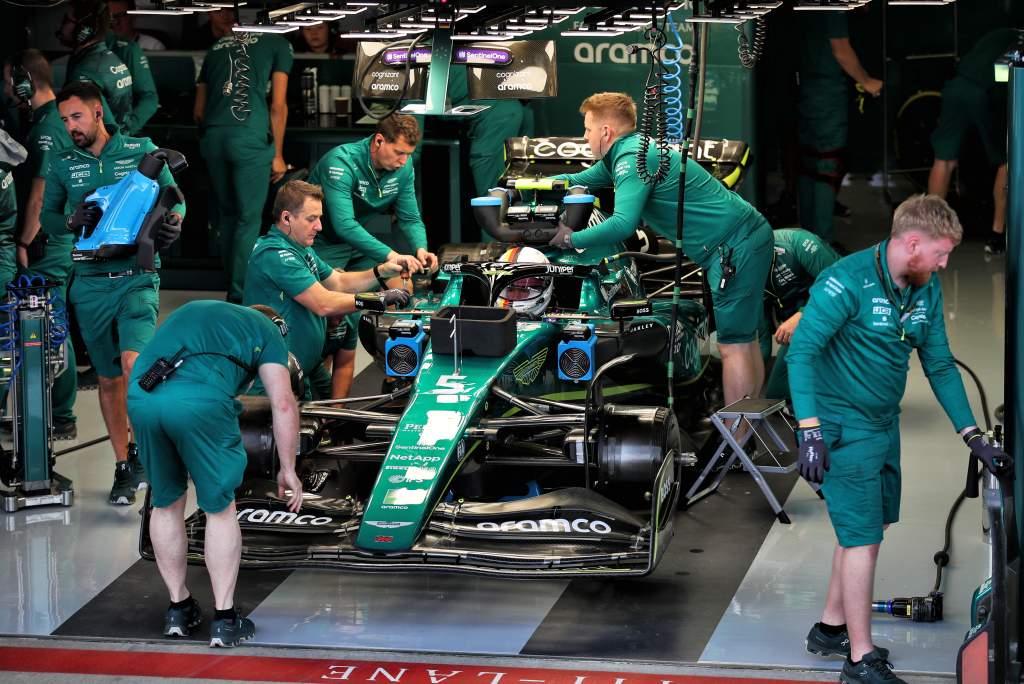 O veredicto inicial de Aston Martin sobre sua última grande atualização de 2022 F1