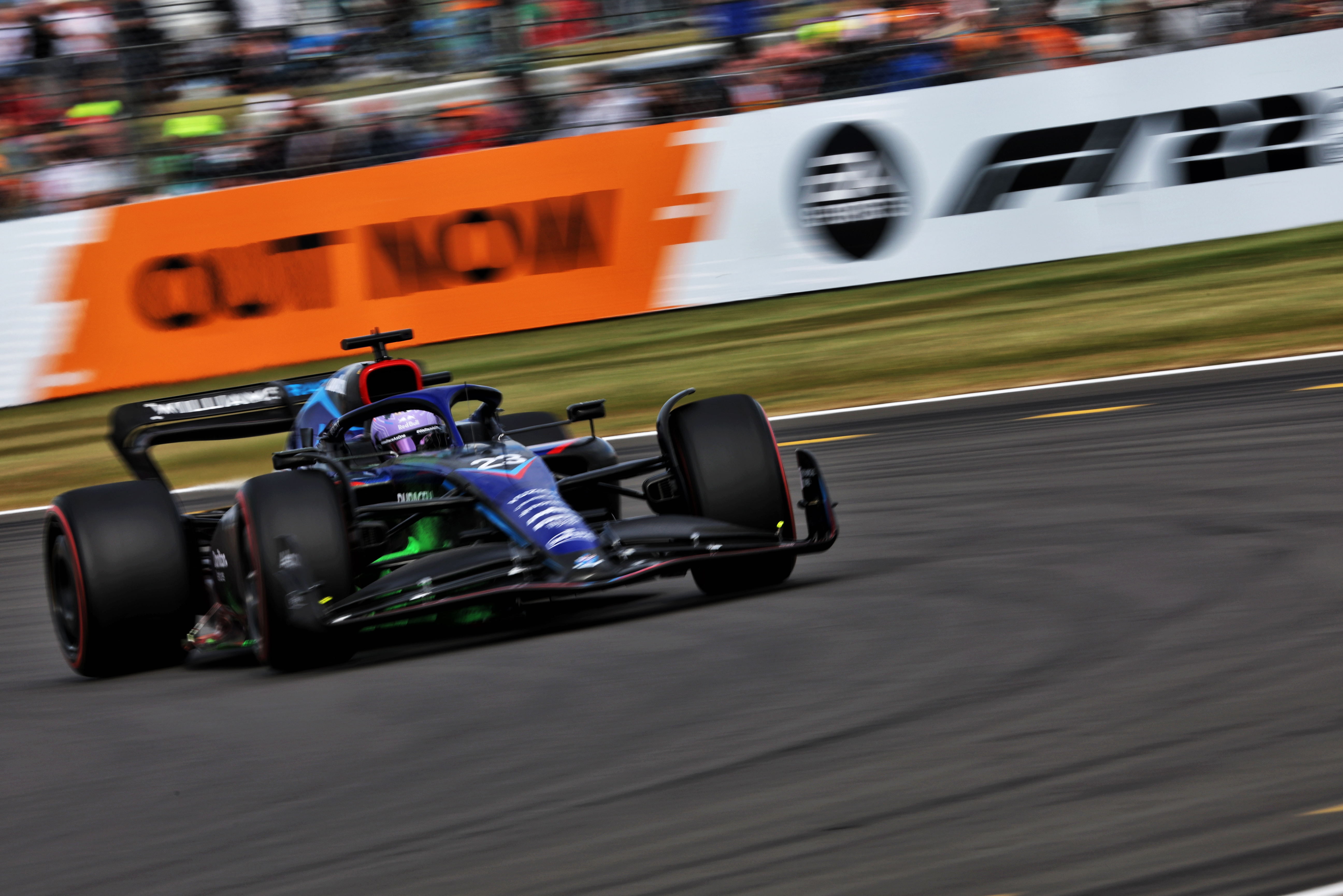 Motor Racing Formula One World Championship British Grand Prix Practice Day Silverstone, England