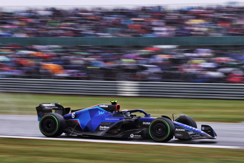 Nicholas Latifi Williams F1 British GP Silverstone