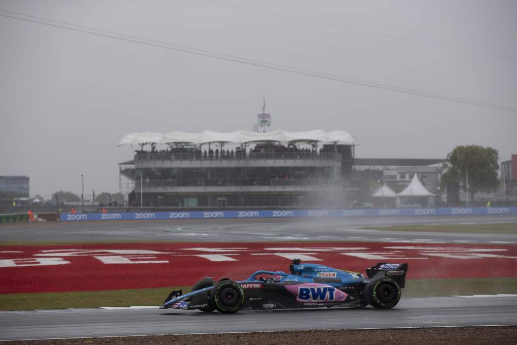 Fernando Alonso Alpine F1 British GP Silverstone