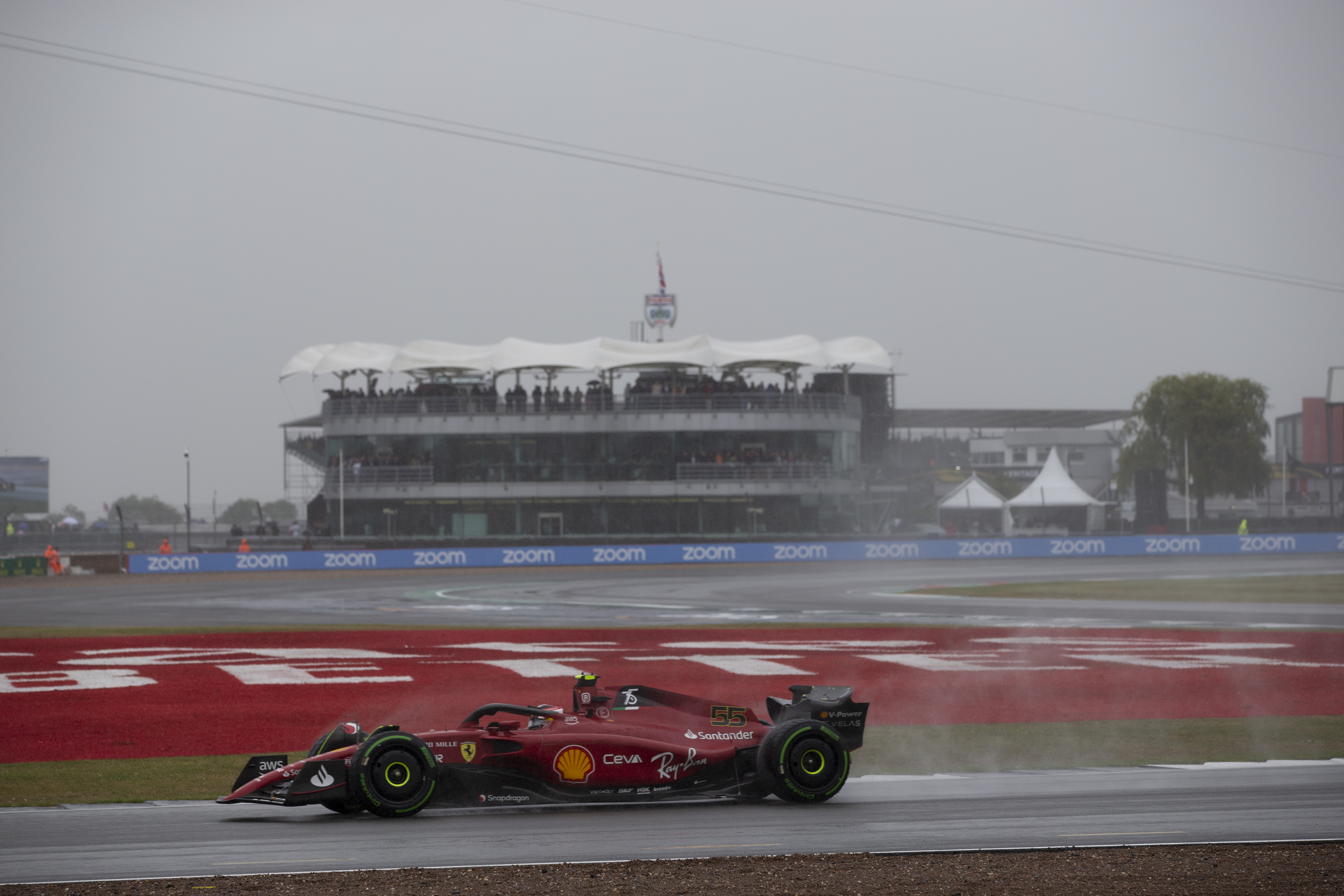 Motor Racing Formula One World Championship British Grand Prix Qualifying Day Silverstone, England