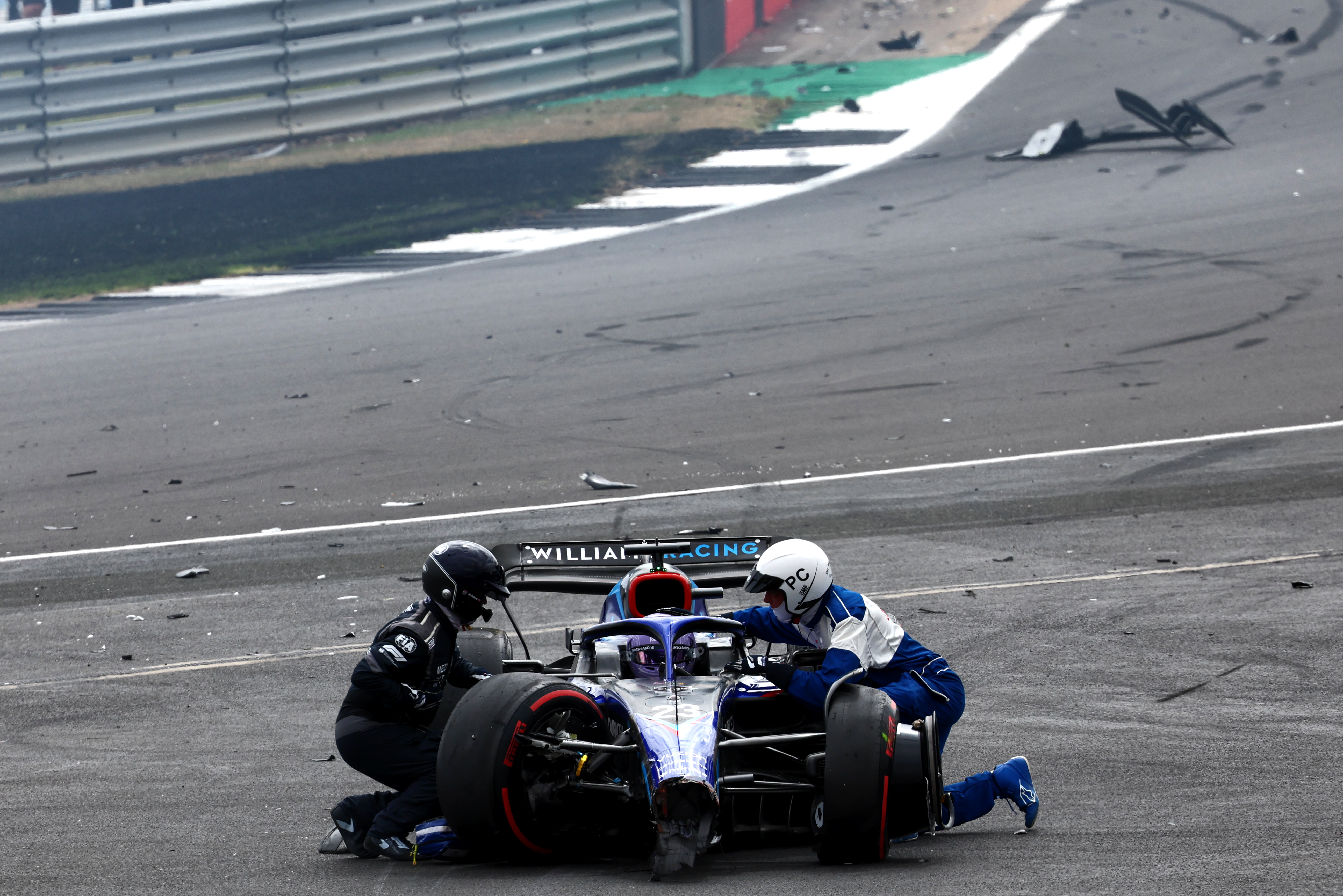 Motor Racing Formula One World Championship British Grand Prix Race Day Silverstone, England