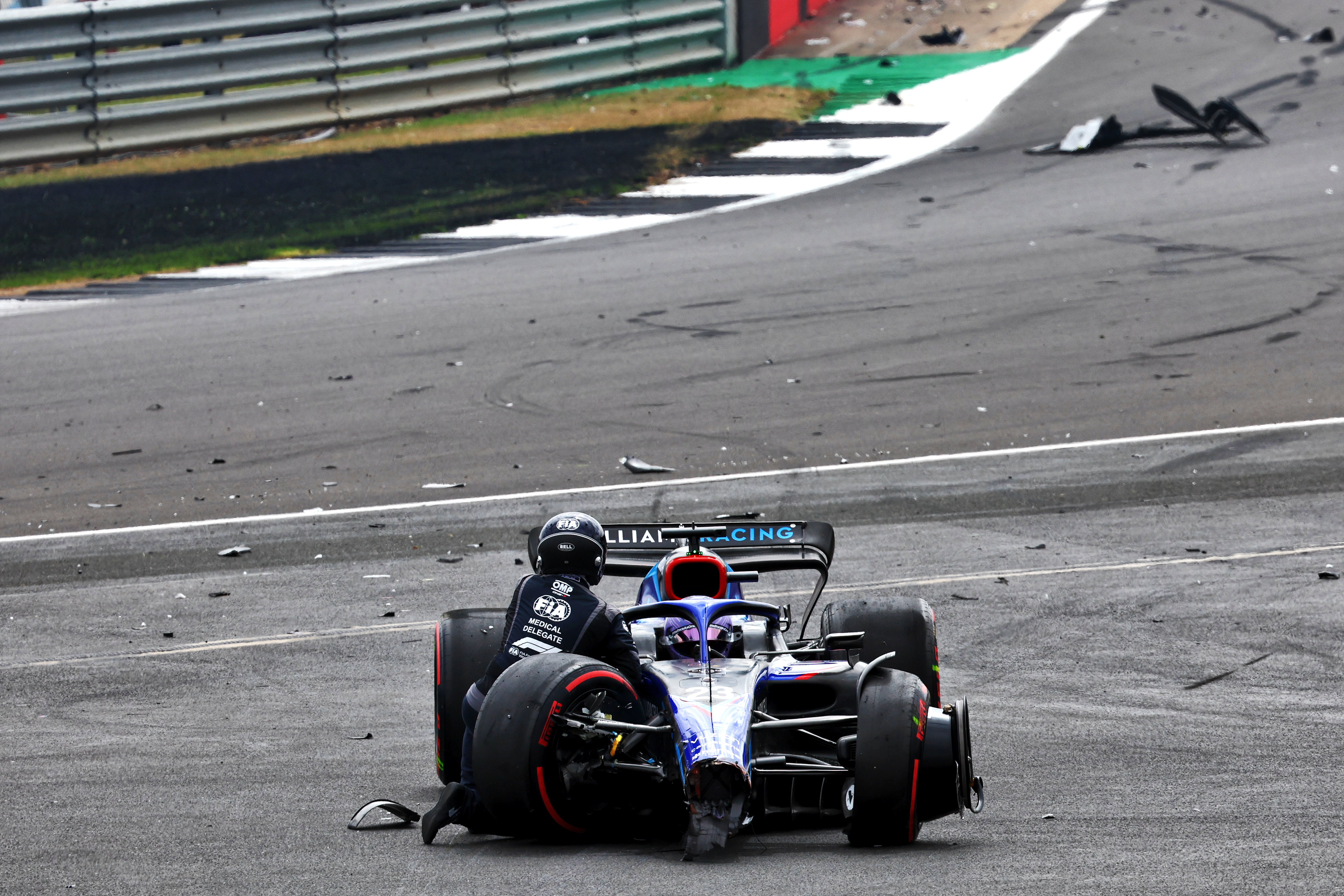 Motor Racing Formula One World Championship British Grand Prix Race Day Silverstone, England