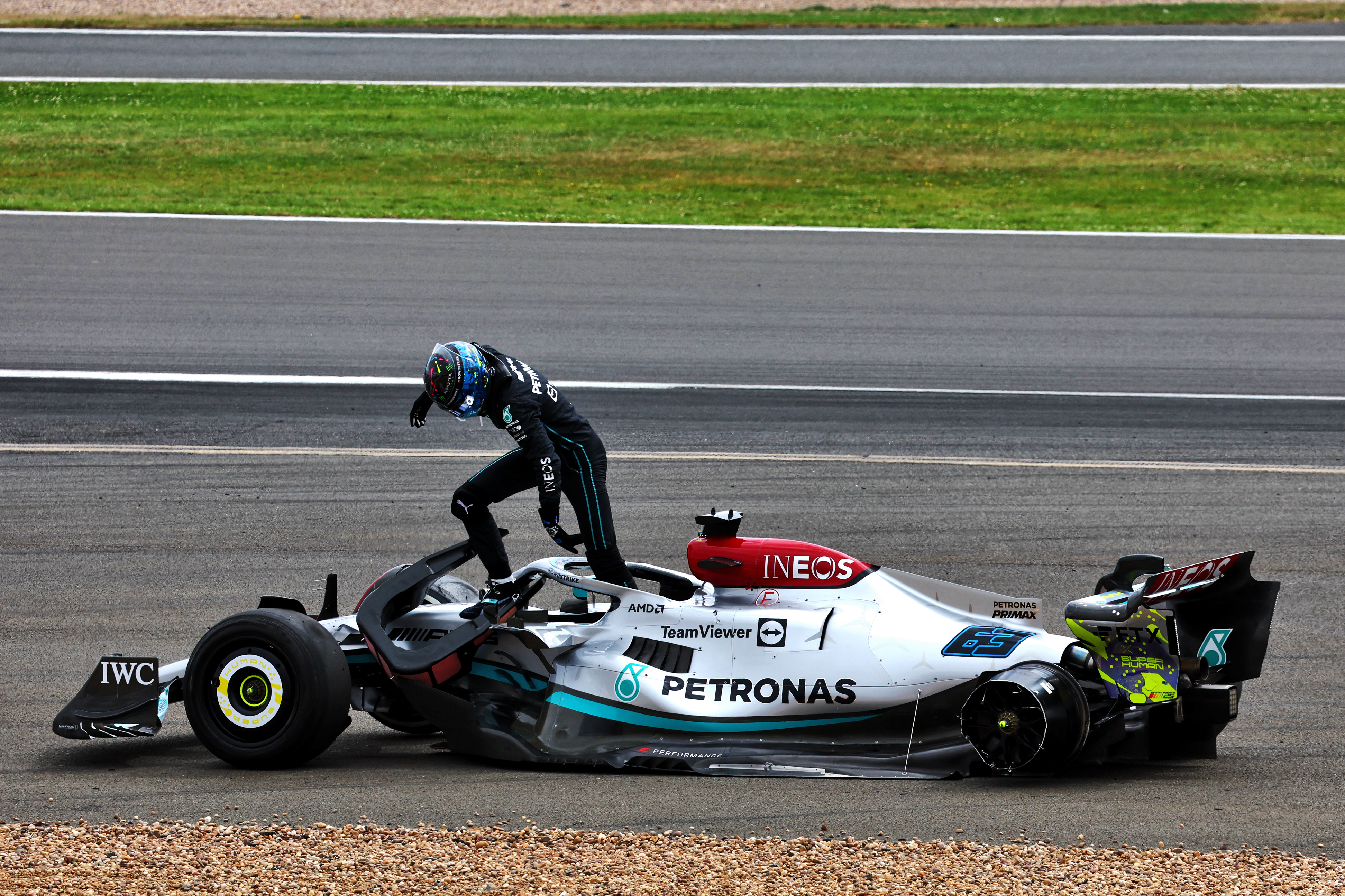 Motor Racing Formula One World Championship British Grand Prix Race Day Silverstone, England