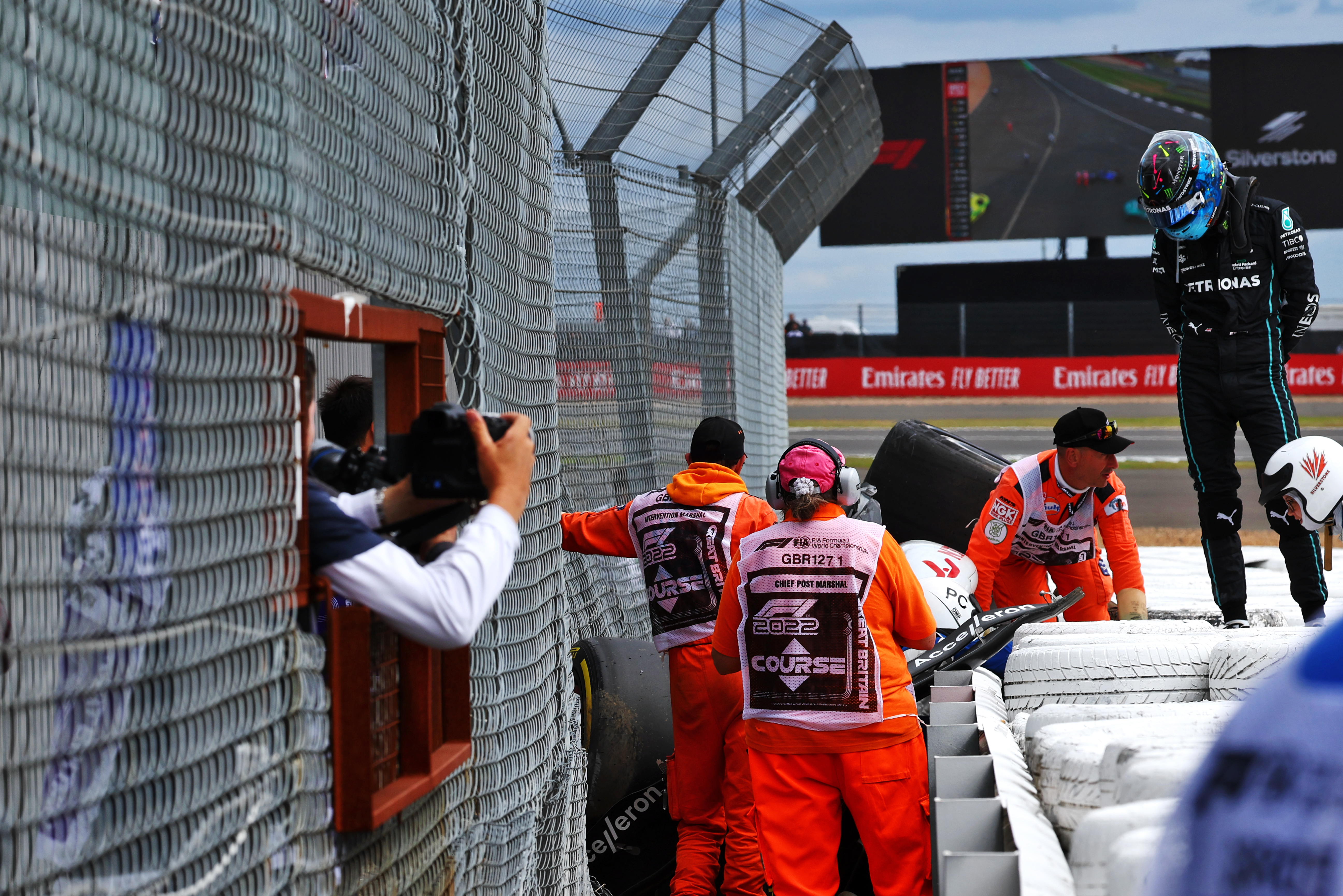 Motor Racing Formula One World Championship British Grand Prix Race Day Silverstone, England