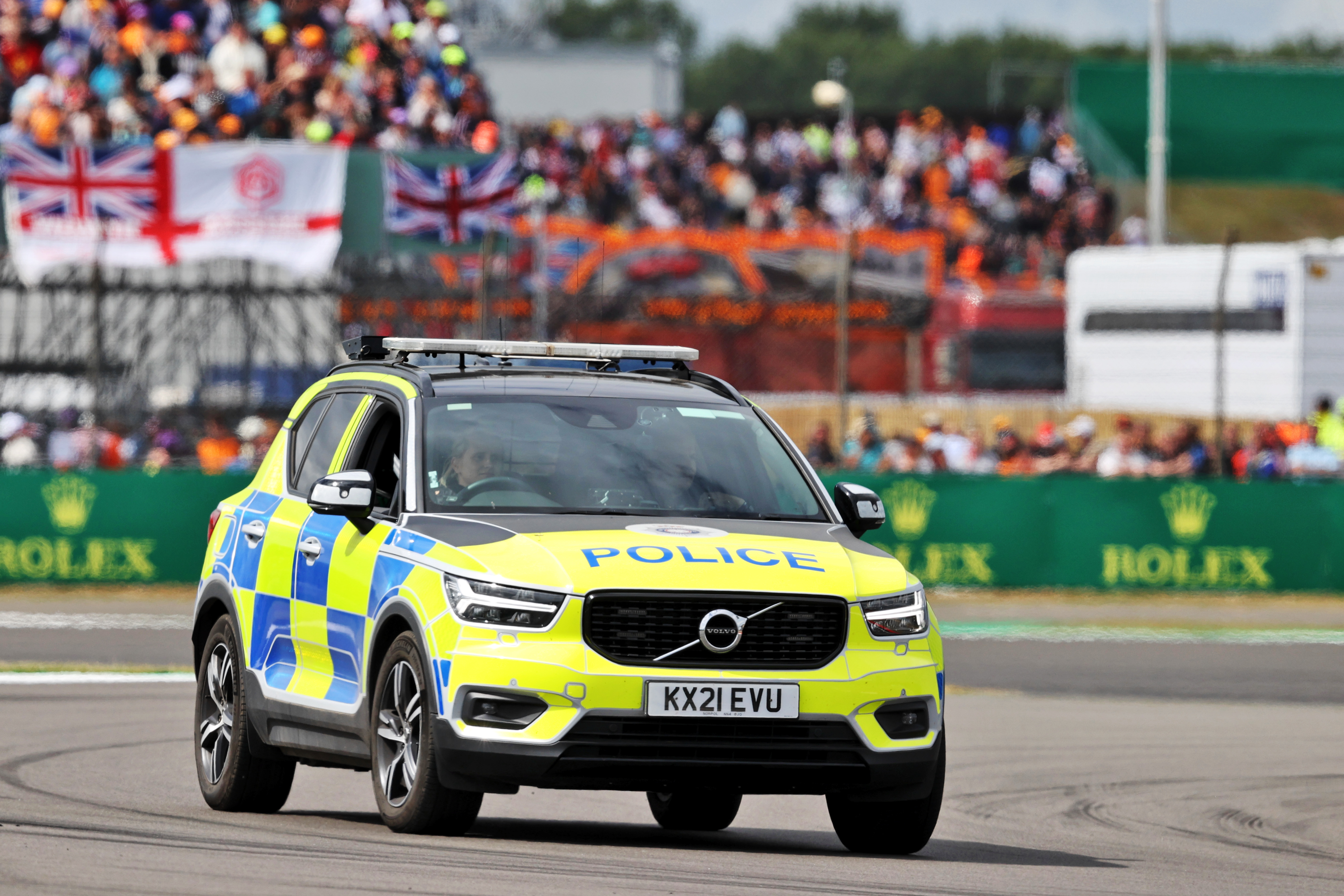 Motor Racing Formula One World Championship British Grand Prix Race Day Silverstone, England