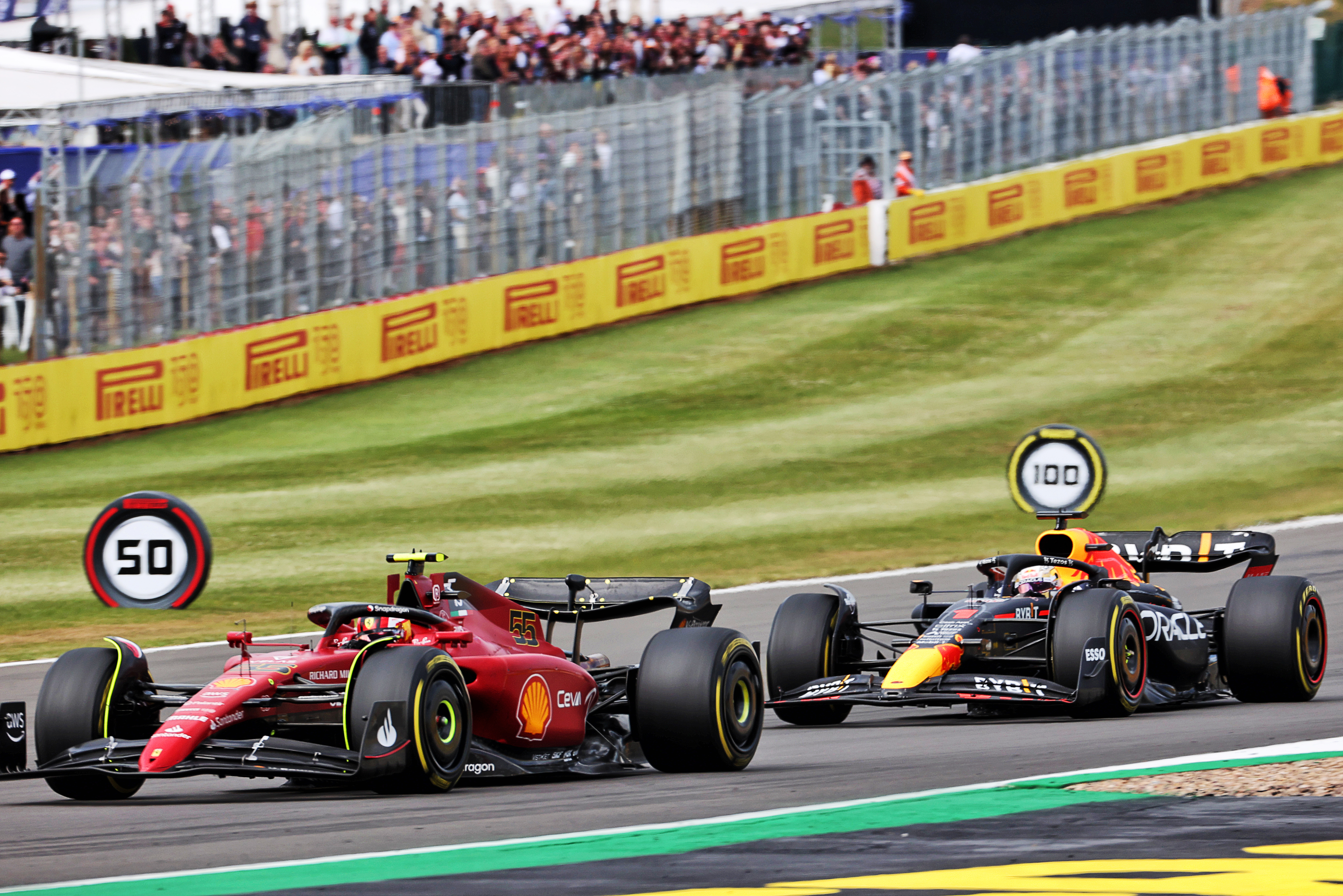 Motor Racing Formula One World Championship British Grand Prix Race Day Silverstone, England