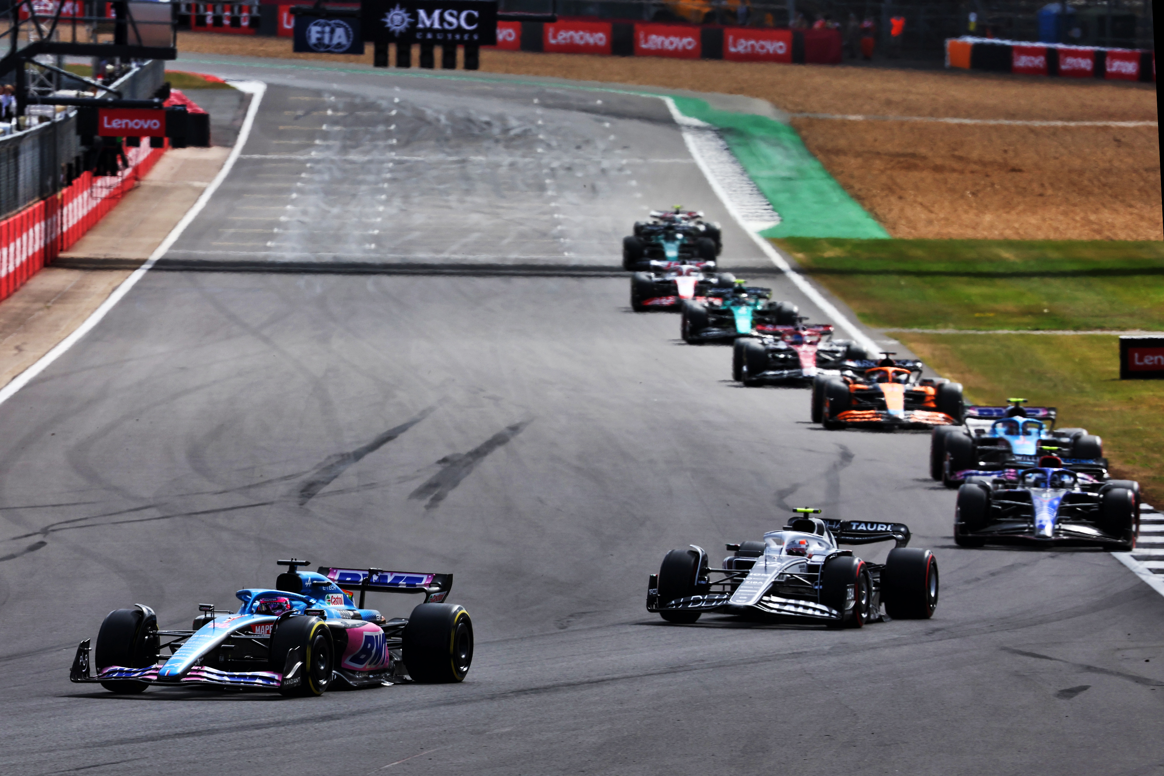 Motor Racing Formula One World Championship British Grand Prix Race Day Silverstone, England