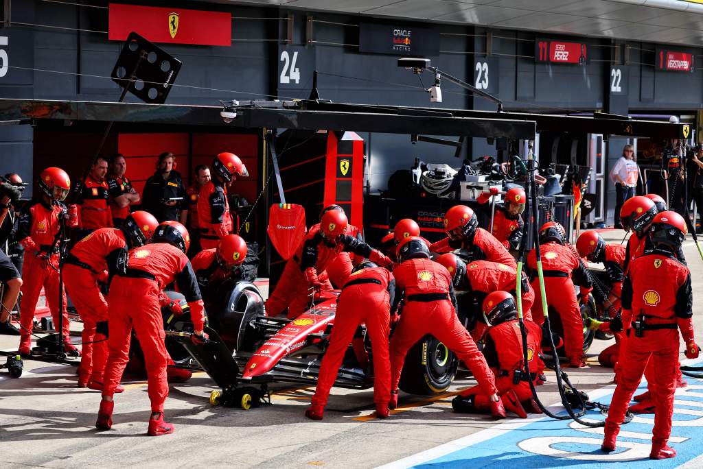 Charles Leclerc Ferrari F1 British GP Silverstone