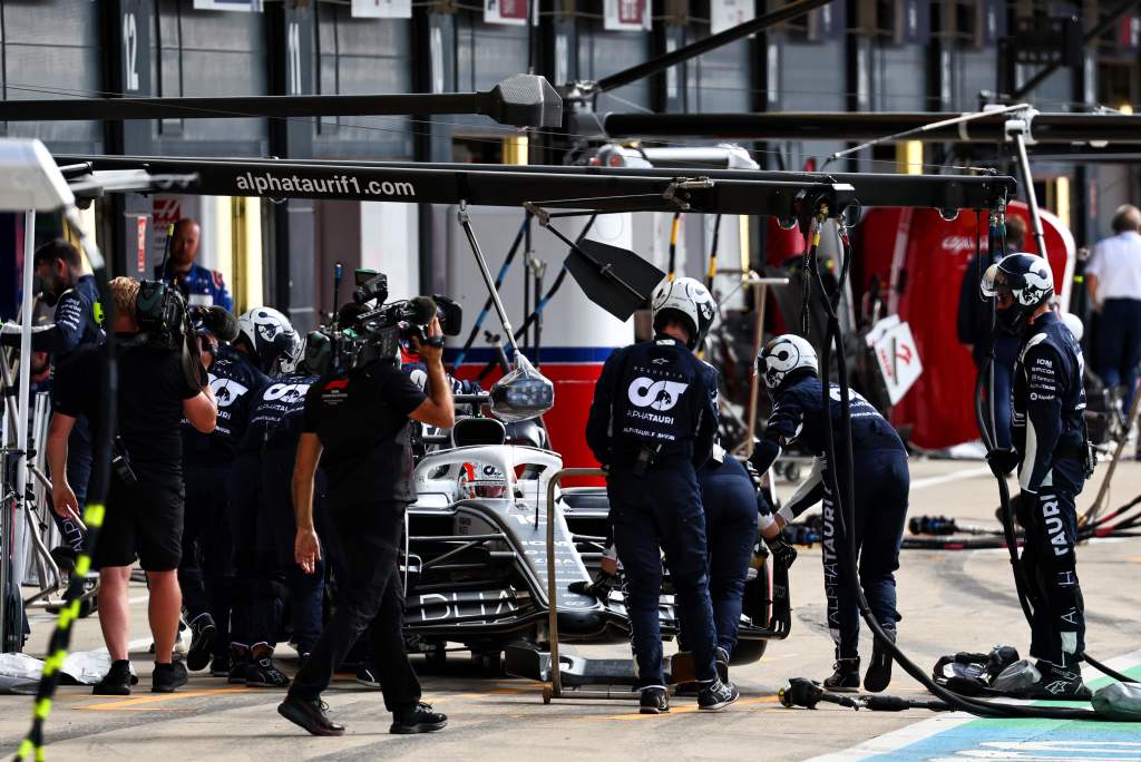 Pierre Gasly AlphaTauri F1 British GP Silverstone