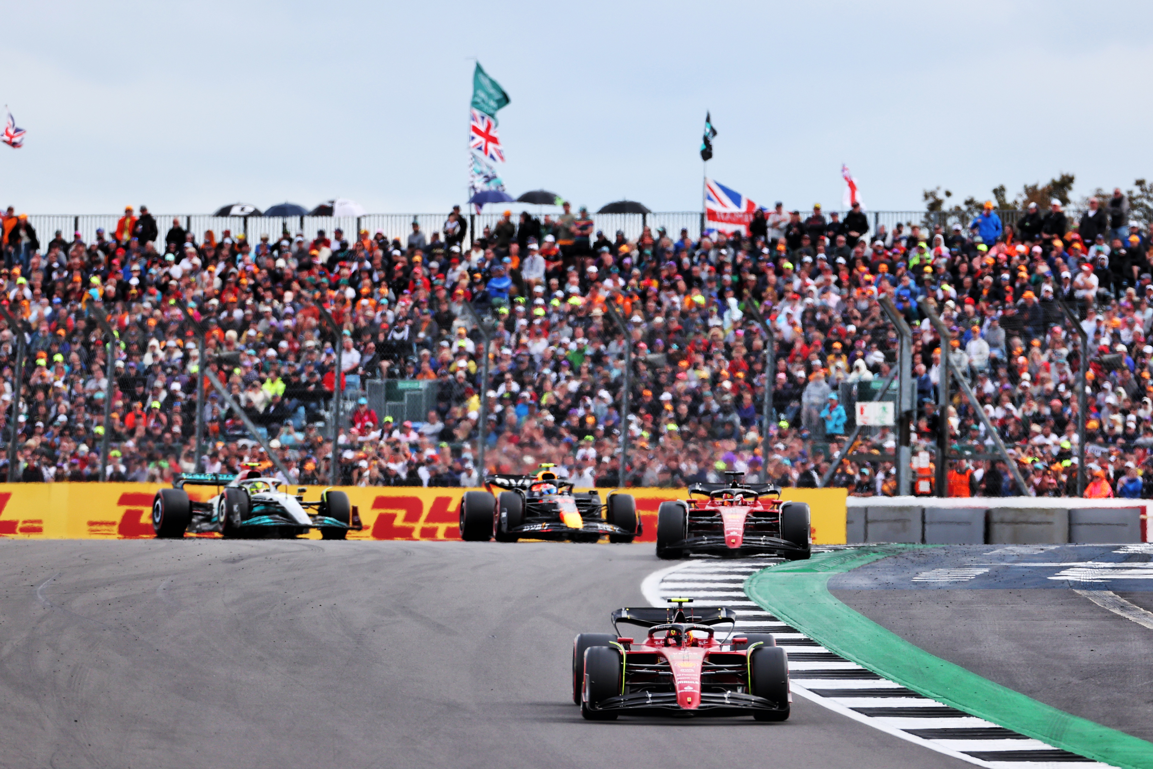 Motor Racing Formula One World Championship British Grand Prix Race Day Silverstone, England