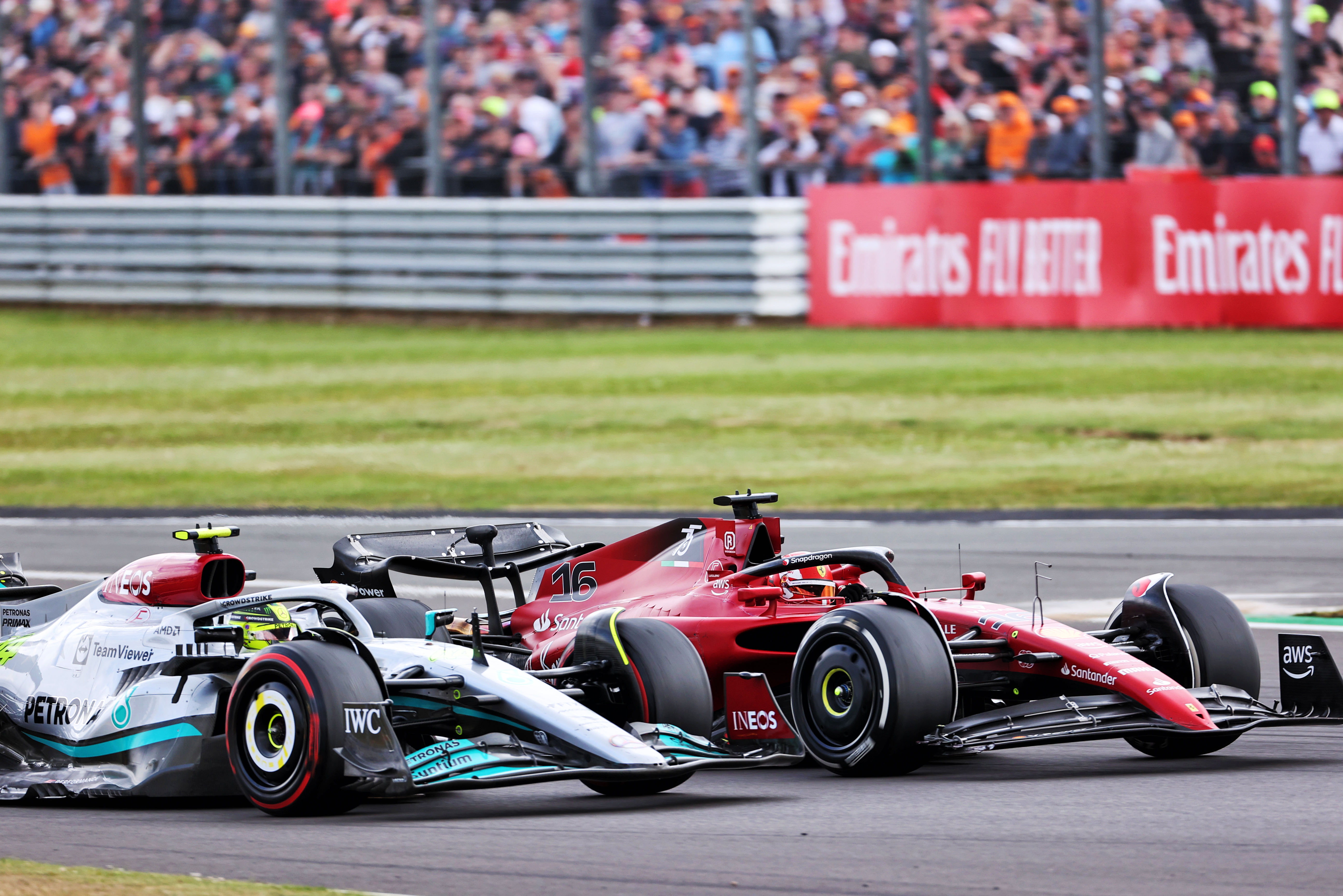 Motor Racing Formula One World Championship British Grand Prix Race Day Silverstone, England