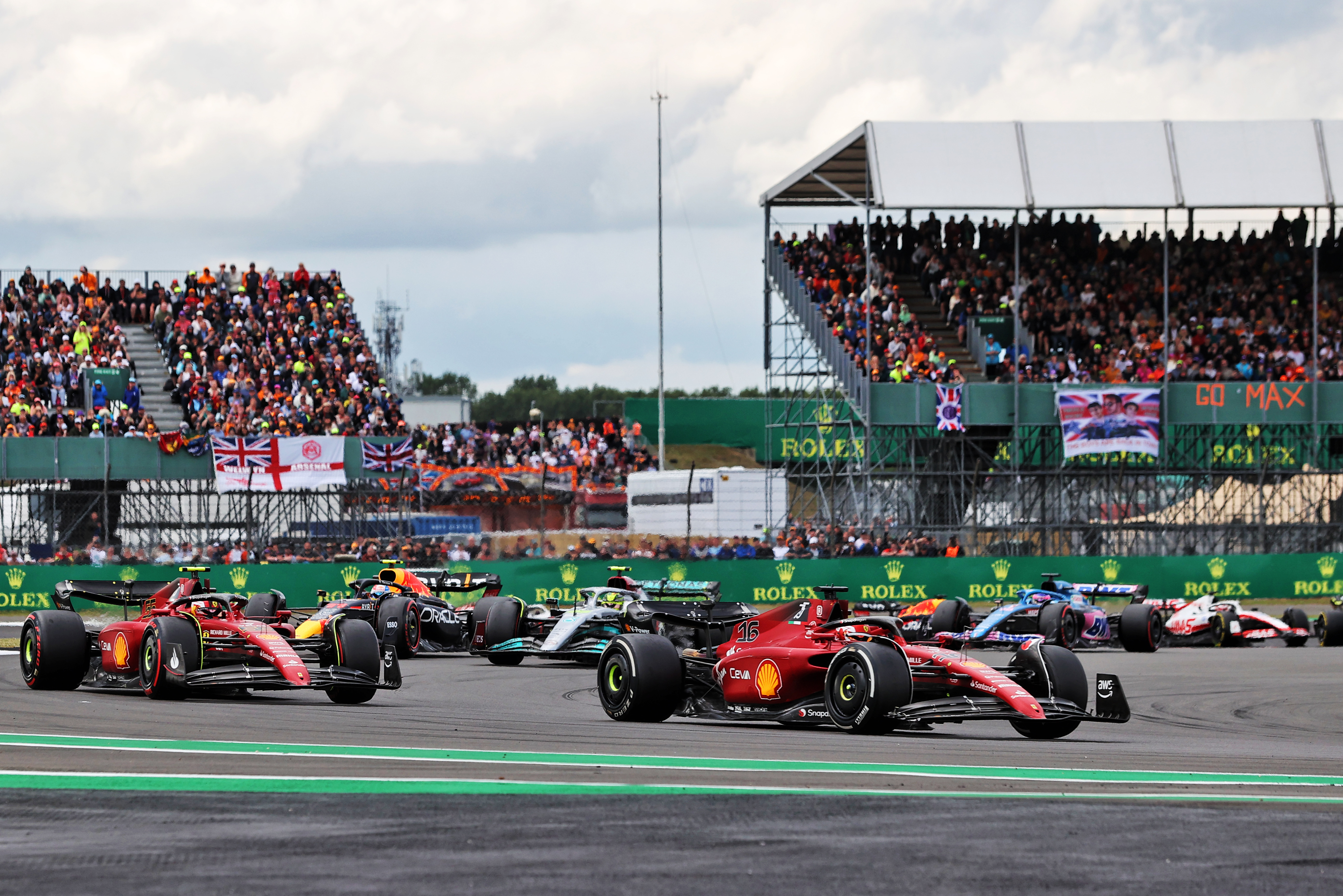 Motor Racing Formula One World Championship British Grand Prix Race Day Silverstone, England