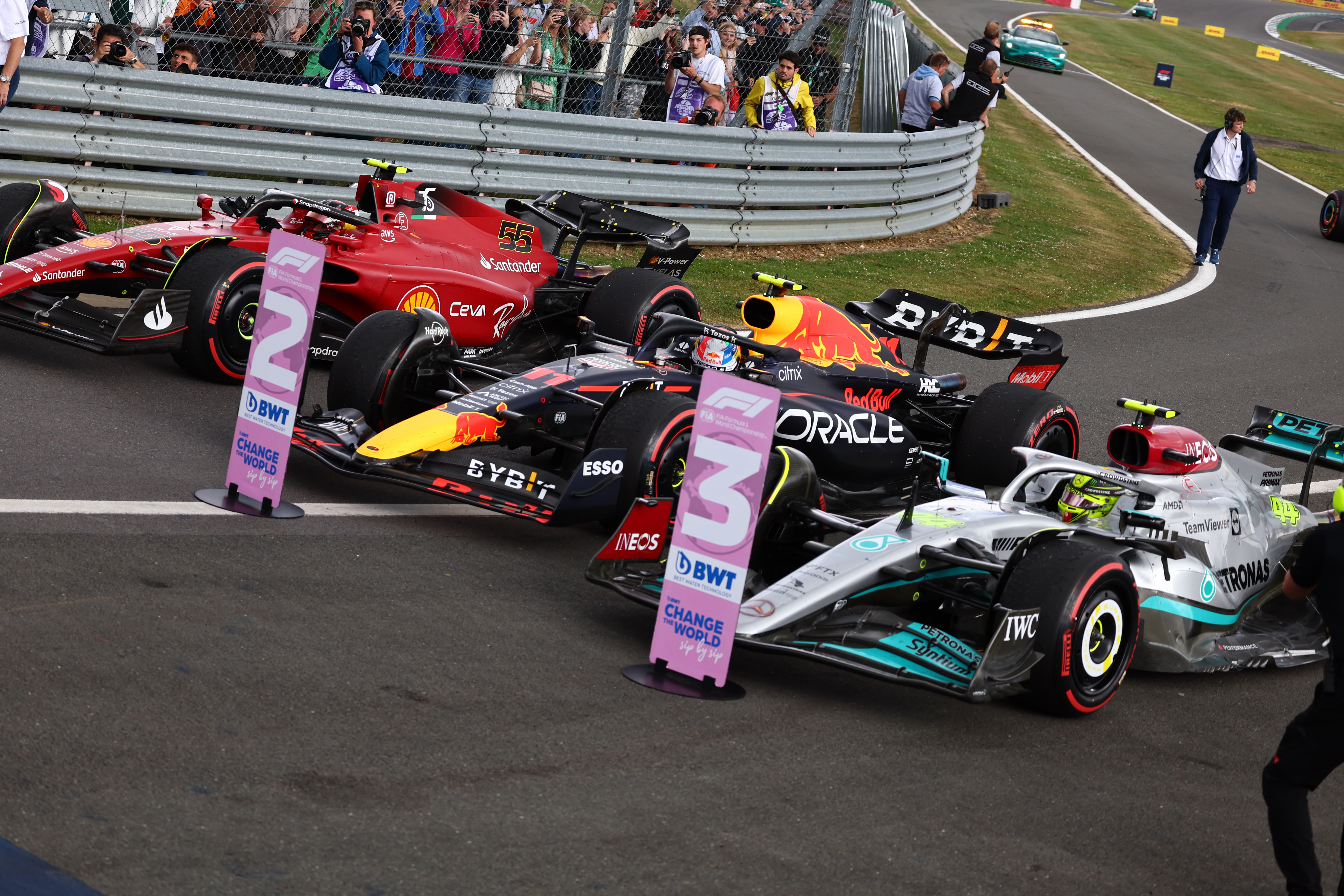 Motor Racing Formula One World Championship British Grand Prix Race Day Silverstone, England