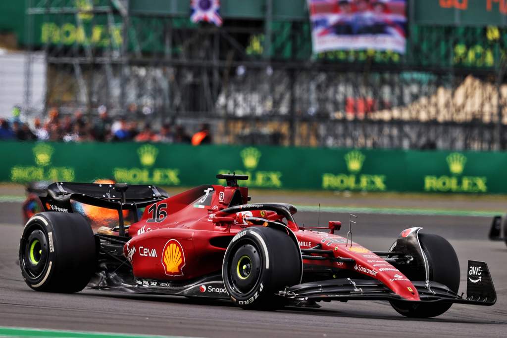 Charles Leclerc Ferrari F1 British GP Silverstone