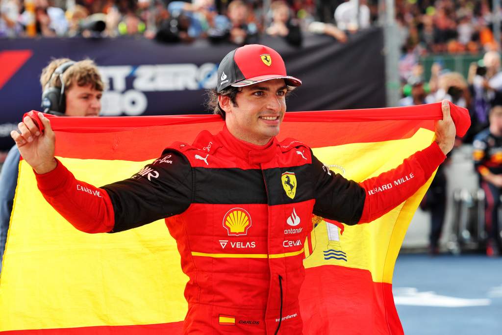 Carlos Sainz Ferrari F1 British GP