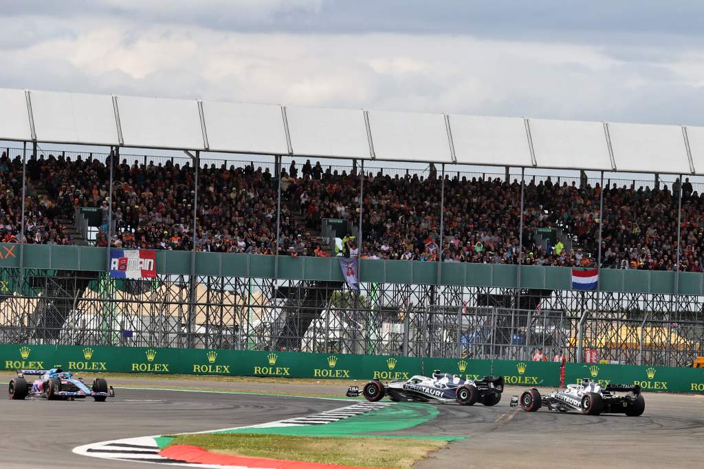 Yuki Tsunoda Pierre Gasly AlphaTauri F1 British GP Silverstone