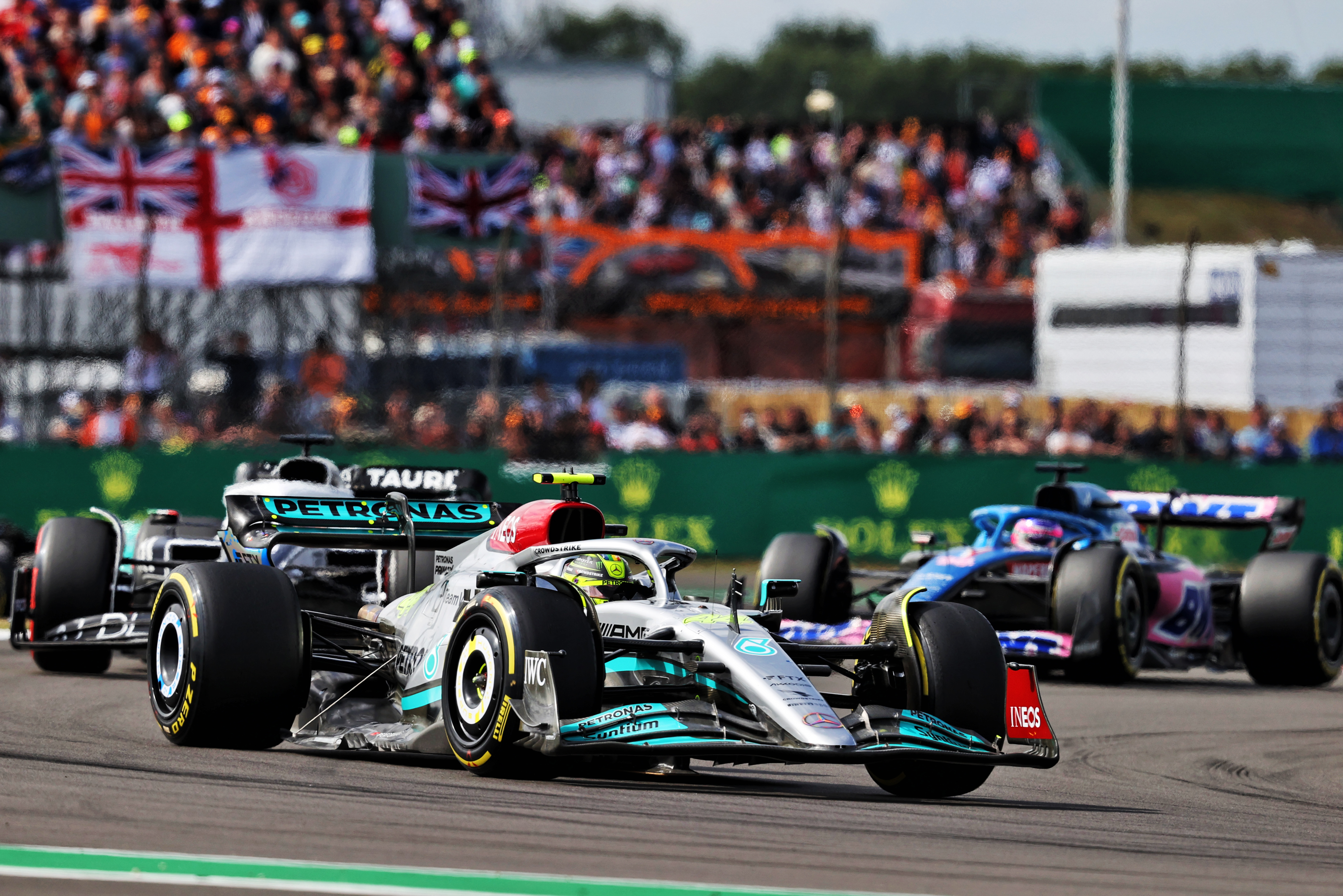 Motor Racing Formula One World Championship British Grand Prix Race Day Silverstone, England