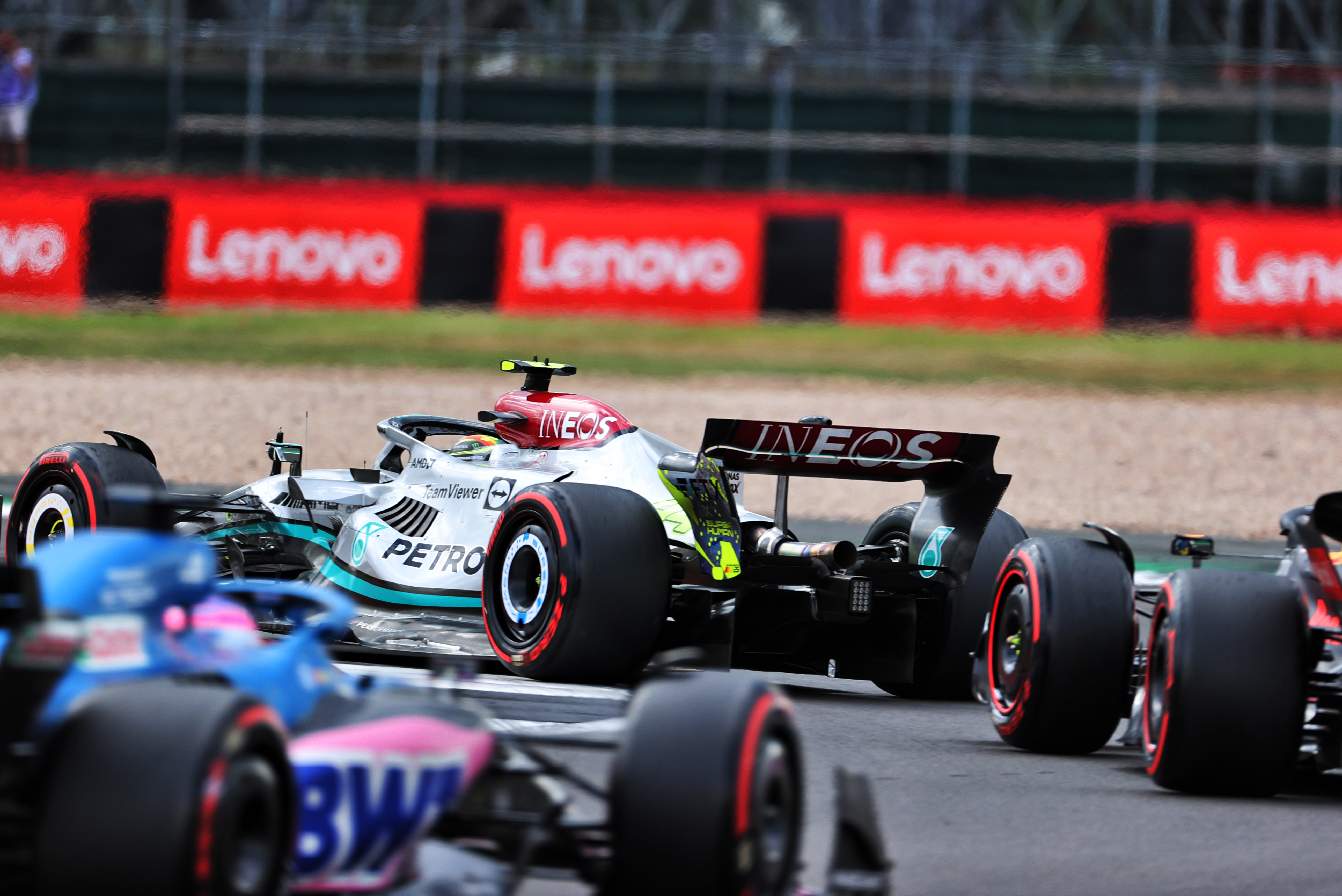 Motor Racing Formula One World Championship British Grand Prix Race Day Silverstone, England