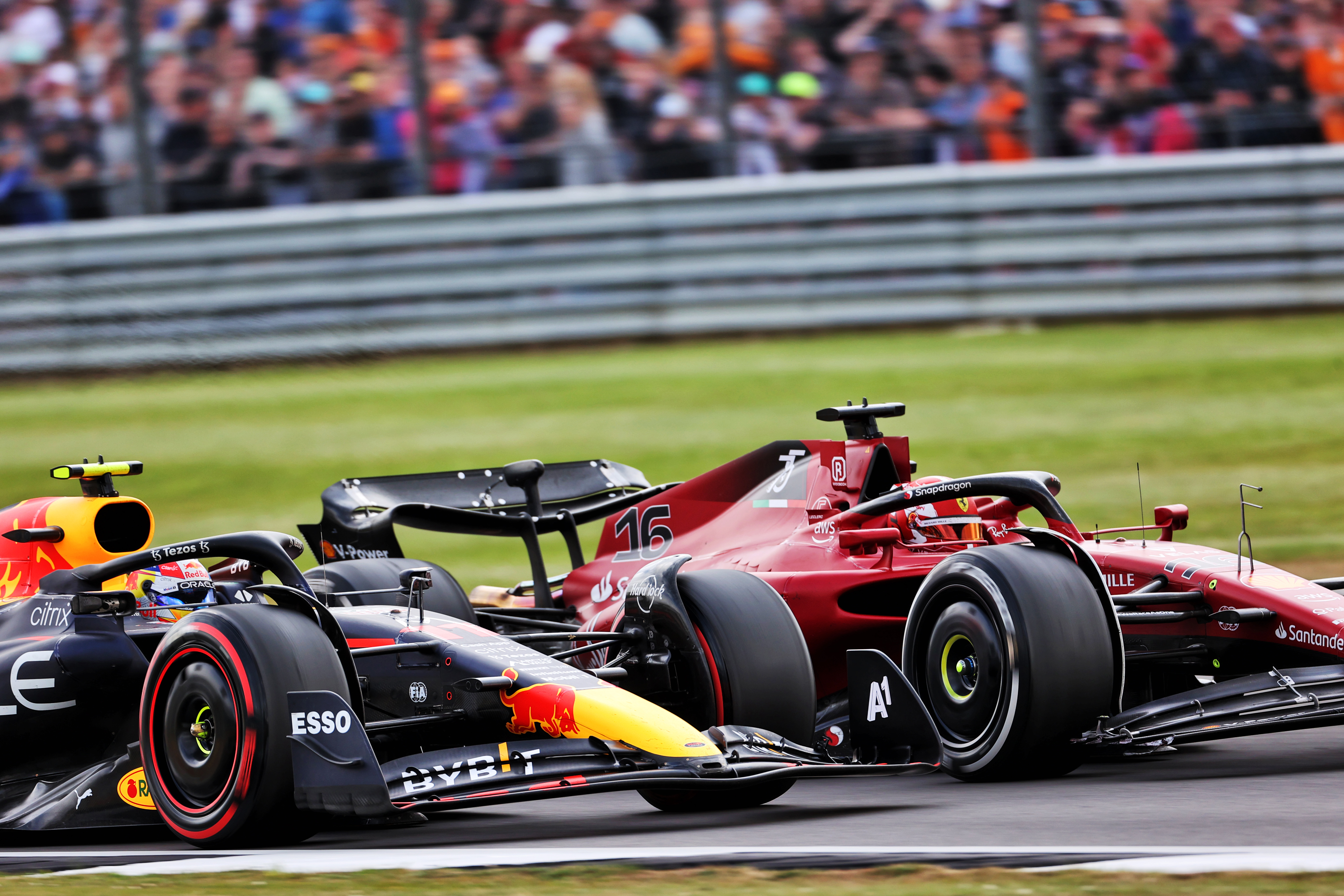 Motor Racing Formula One World Championship British Grand Prix Race Day Silverstone, England