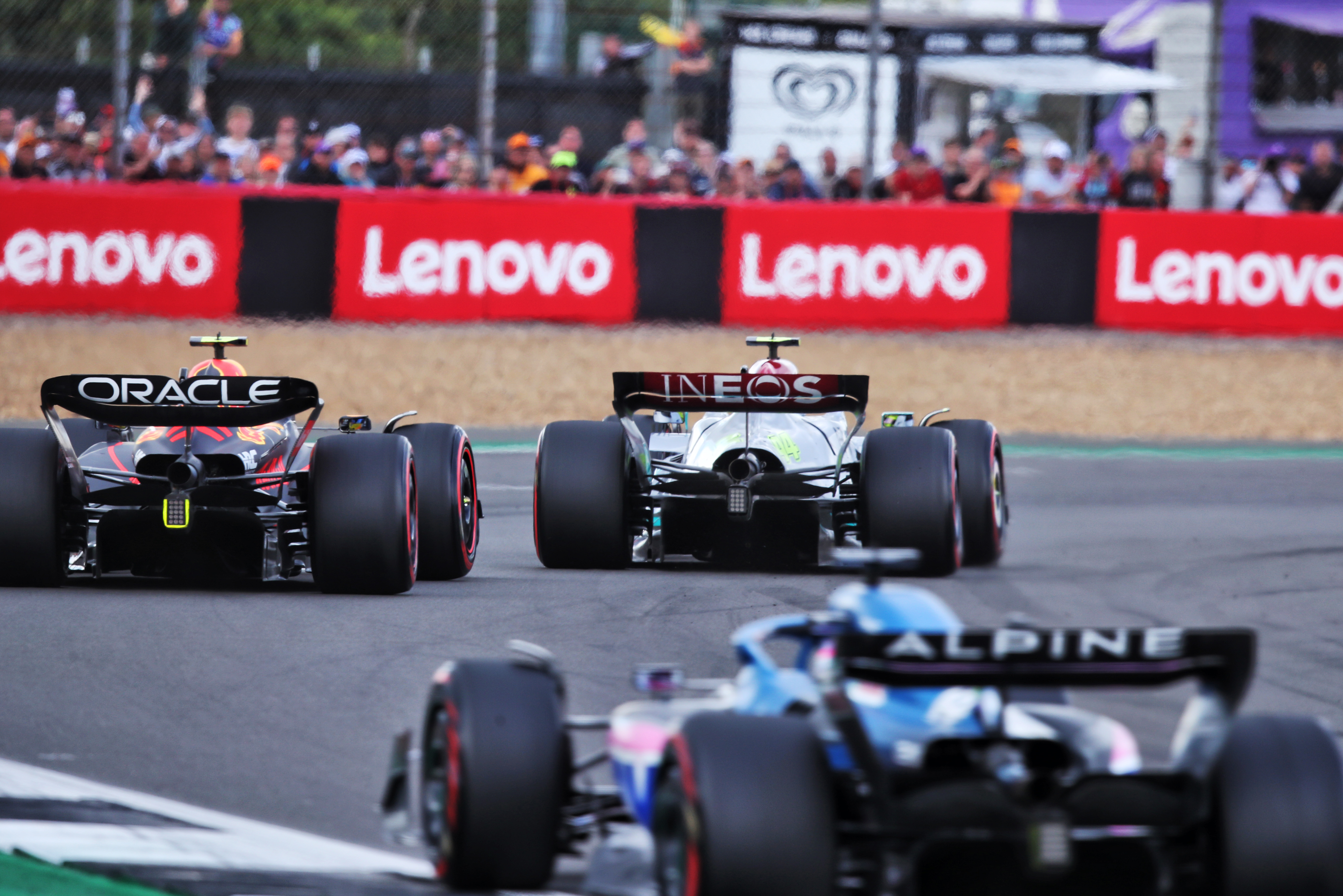 Motor Racing Formula One World Championship British Grand Prix Race Day Silverstone, England