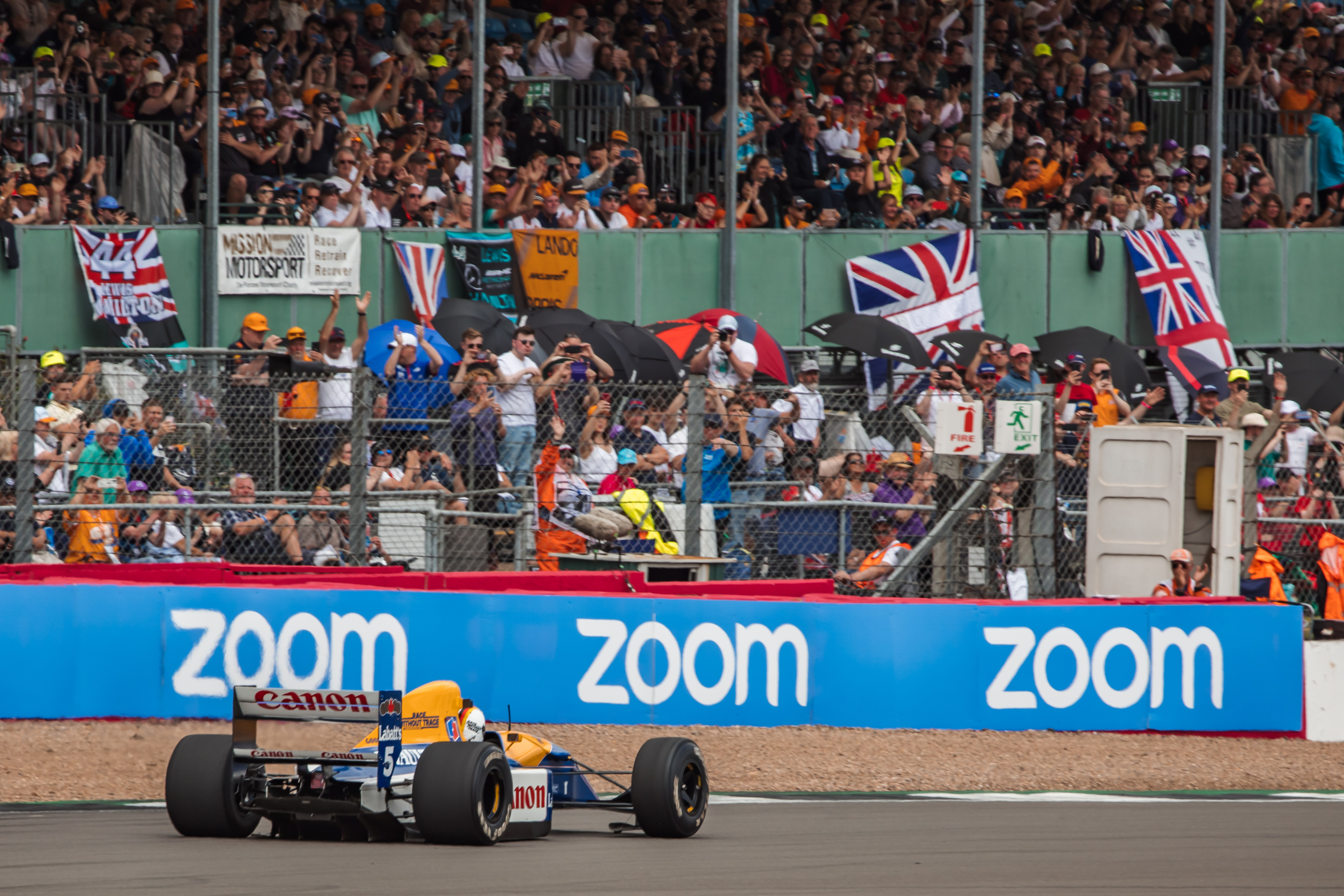 Motor Racing Formula One World Championship British Grand Prix Race Day Silverstone, England