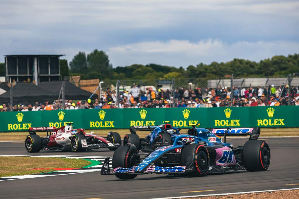 Esteban Ocon Alpine F1 British GP