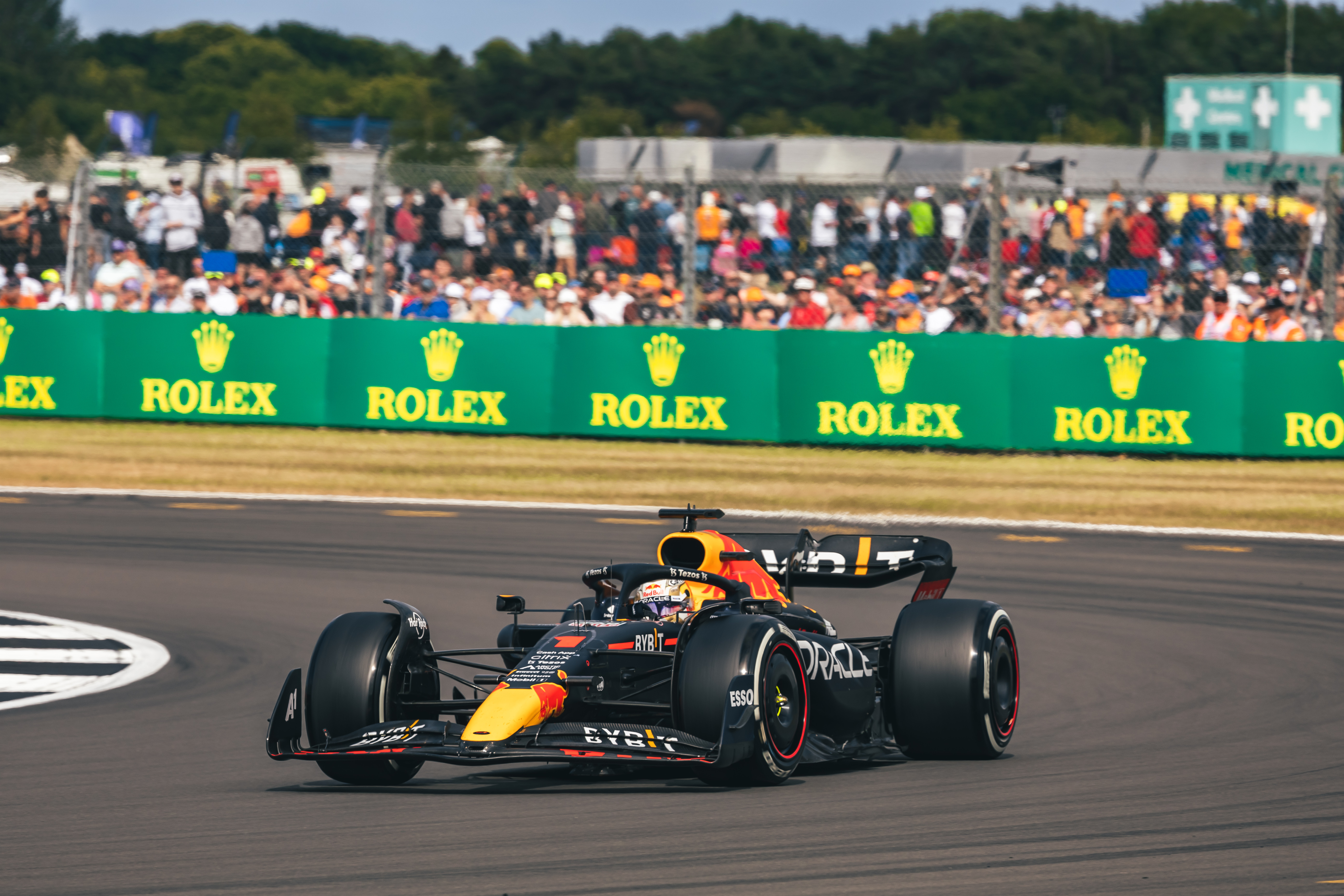 Motor Racing Formula One World Championship British Grand Prix Race Day Silverstone, England