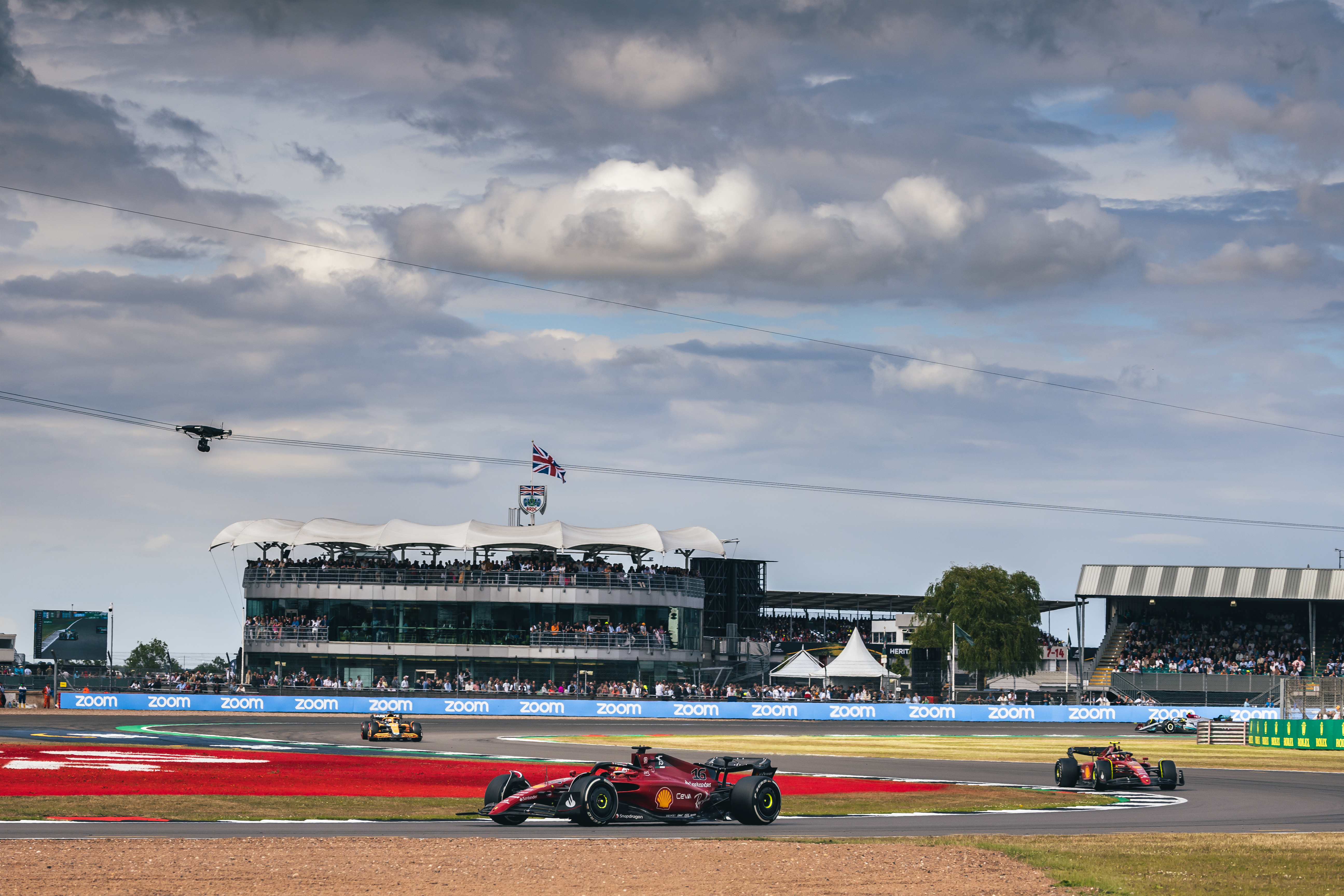 Motor Racing Formula One World Championship British Grand Prix Race Day Silverstone, England