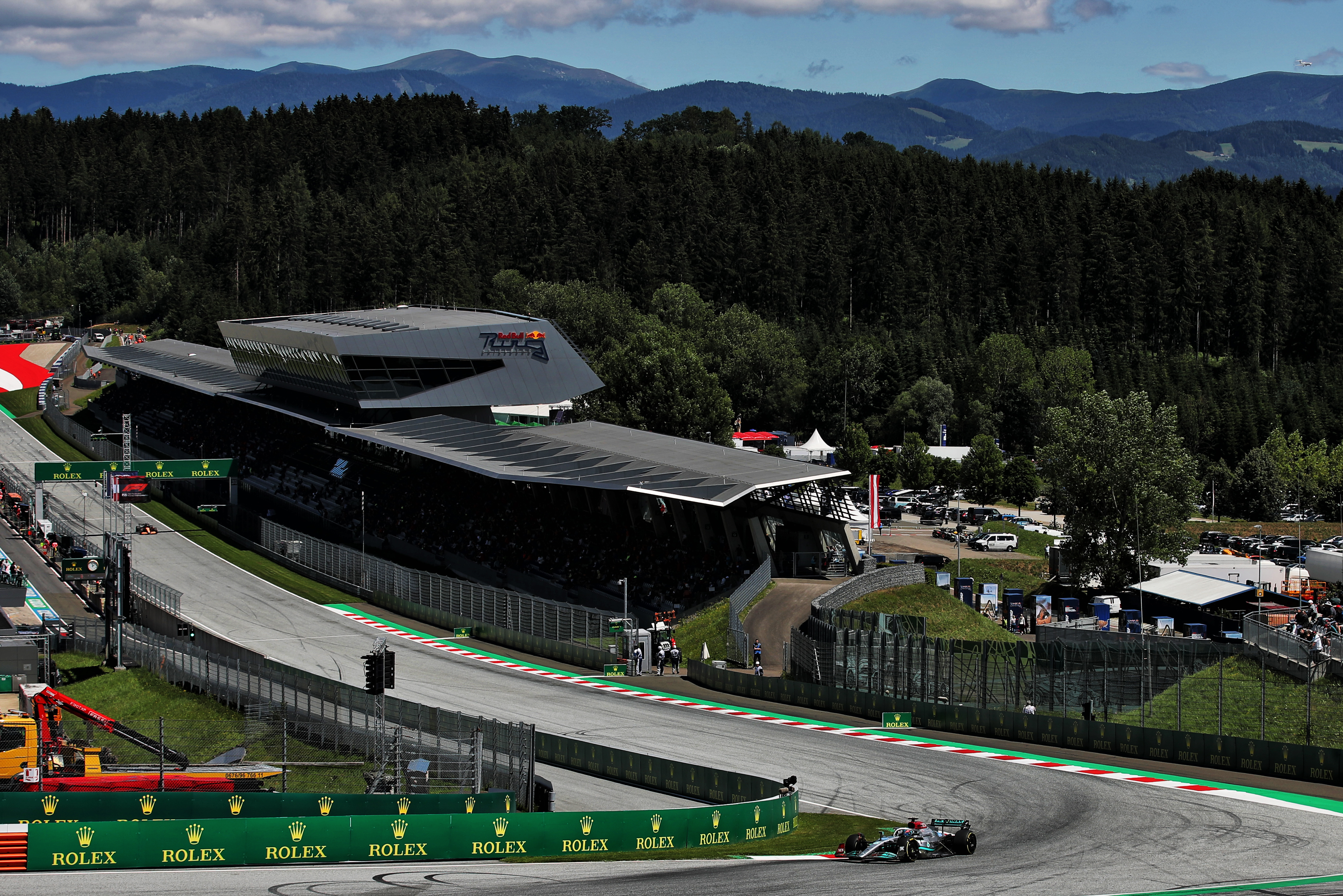 Motor Racing Formula One World Championship Austrian Grand Prix Qualifying Day Spielberg, Austria