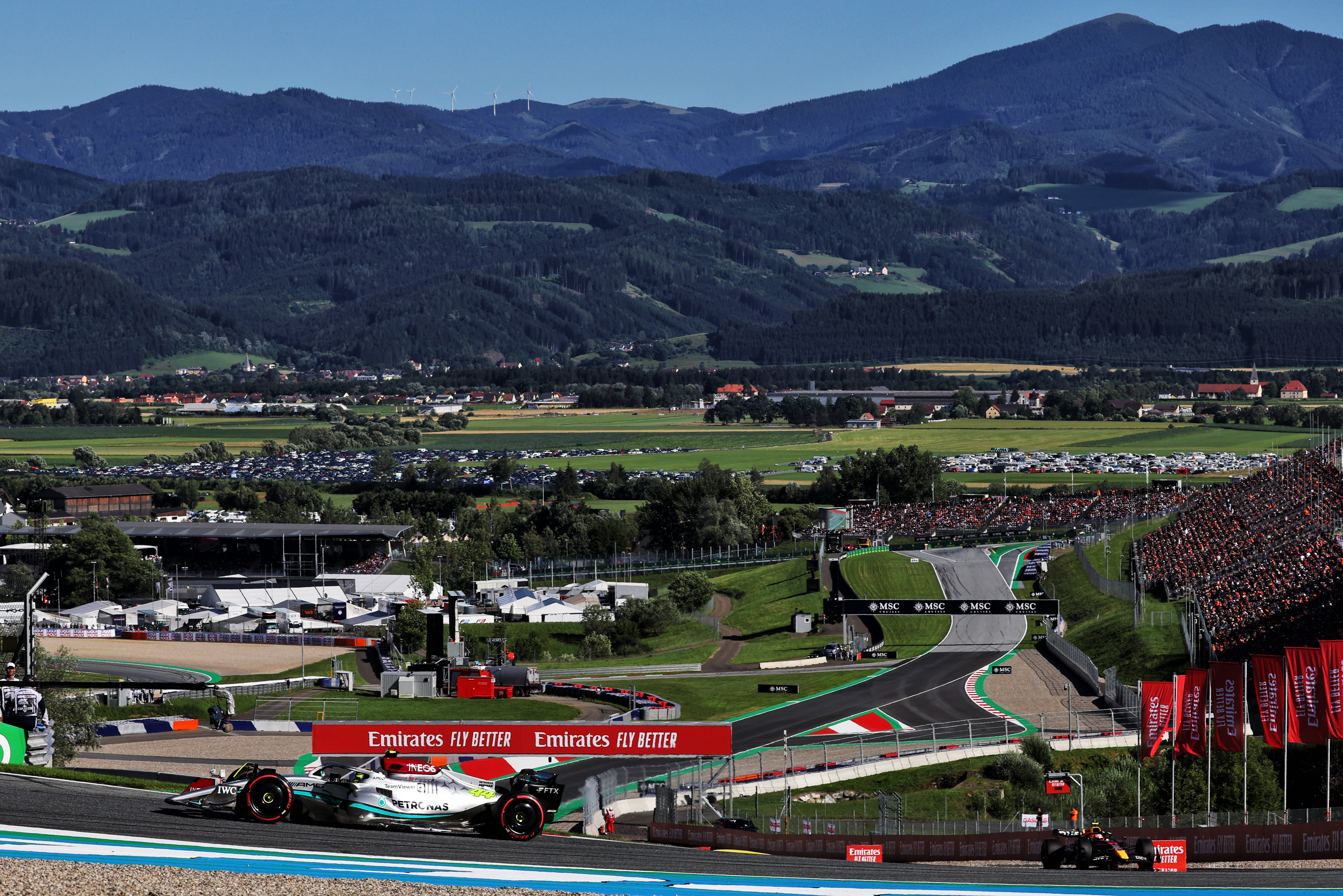 Motor Racing Formula One World Championship Austrian Grand Prix Qualifying Day Spielberg, Austria