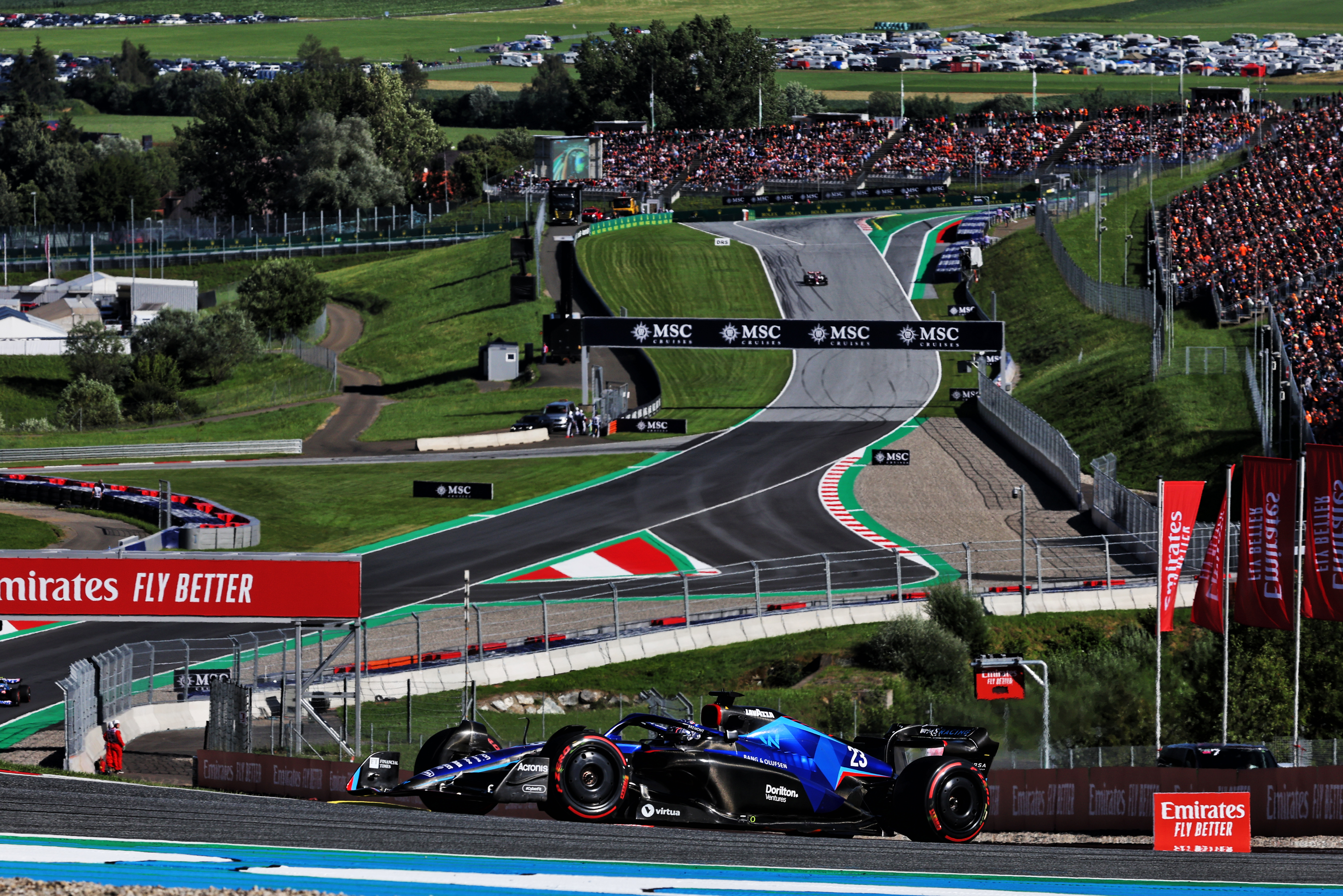 Motor Racing Formula One World Championship Austrian Grand Prix Qualifying Day Spielberg, Austria