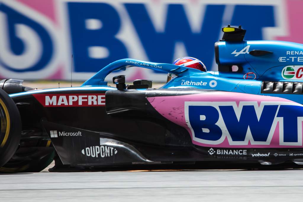 Esteban Ocon Alpine F1