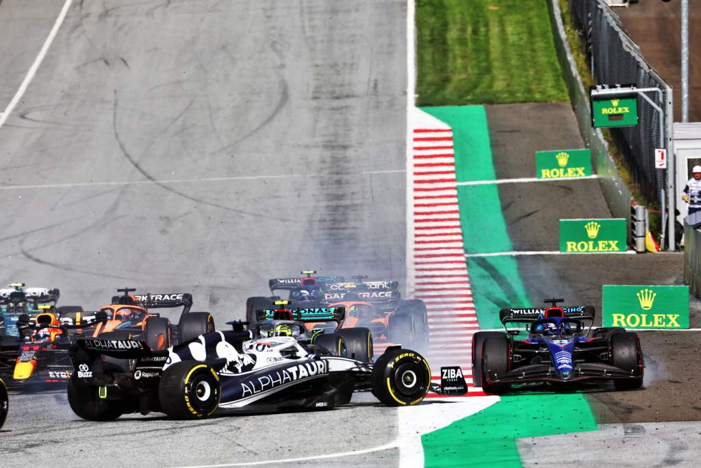 Austrian GP F1 sprint Pierre Gasly