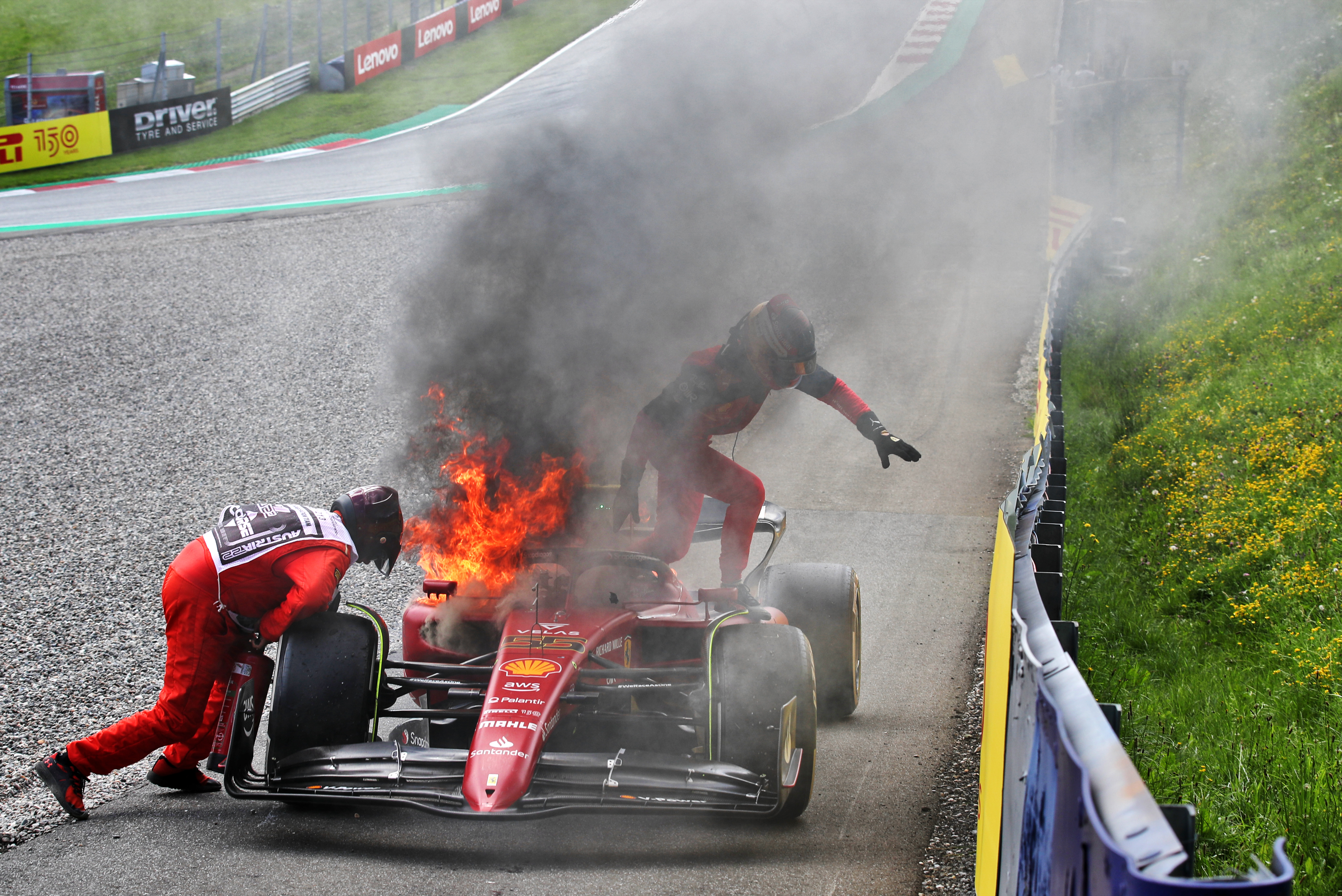 Motor Racing Formula One World Championship Austrian Grand Prix Race Day Spielberg, Austria