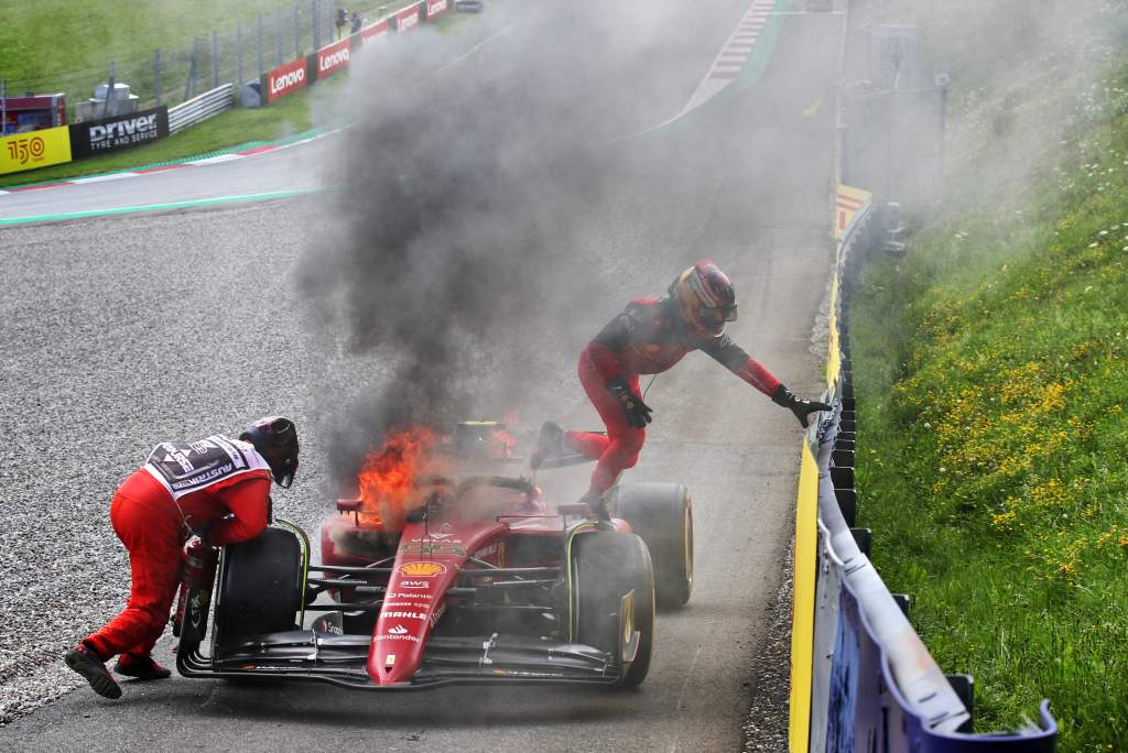 Carlos Sainz Ferrari F1 Austrian GP