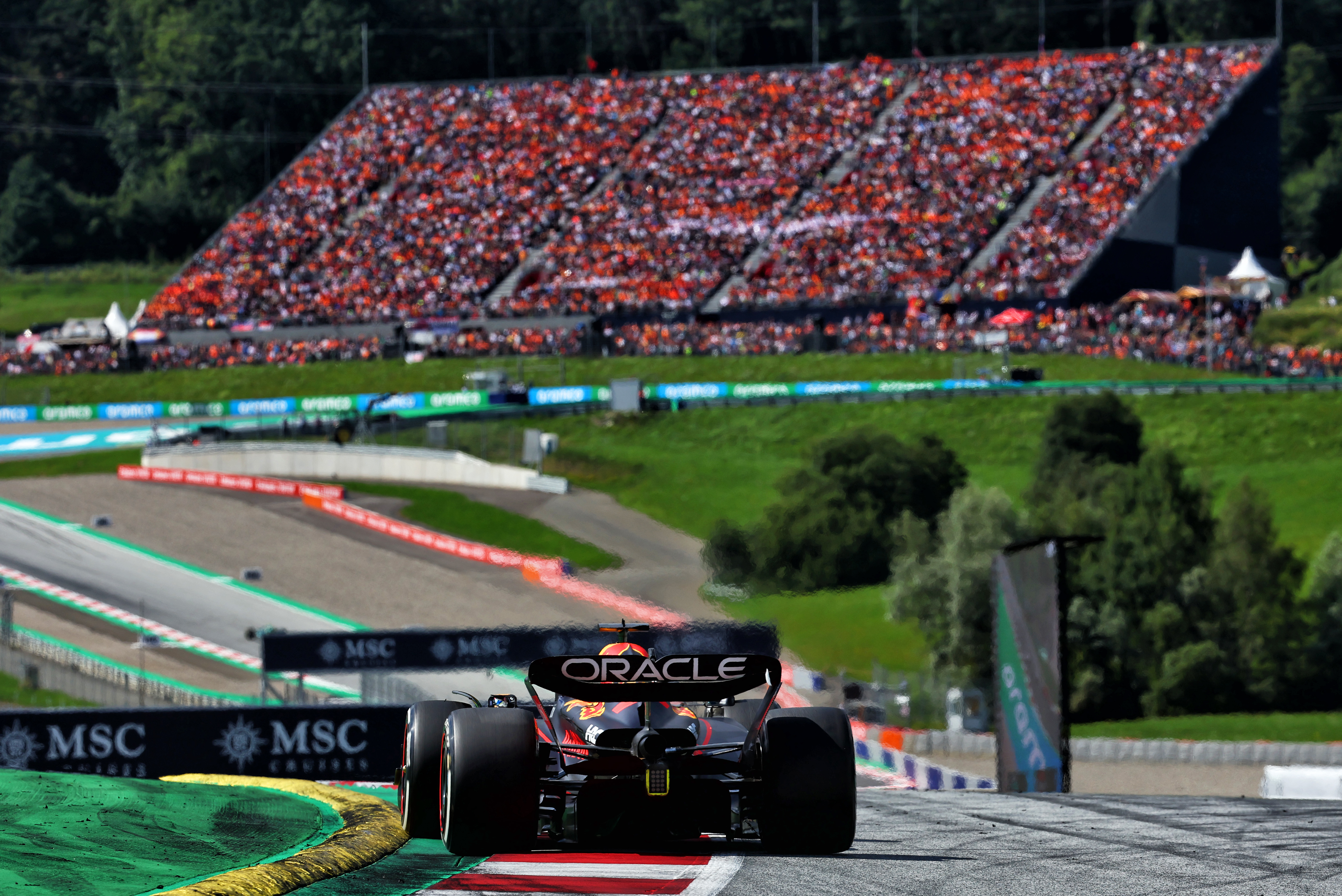 Motor Racing Formula One World Championship Austrian Grand Prix Race Day Spielberg, Austria