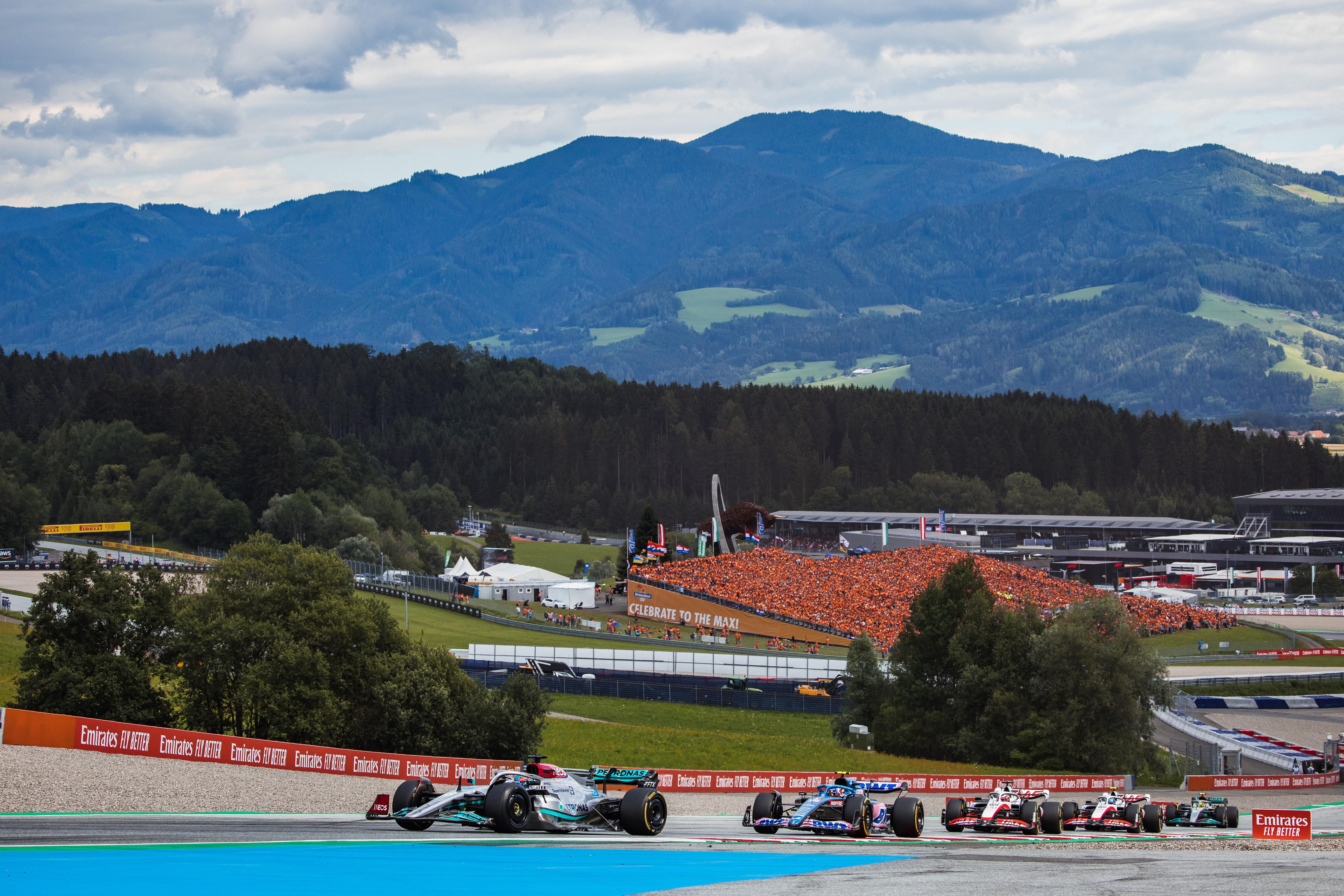 Motor Racing Formula One World Championship Austrian Grand Prix Race Day Spielberg, Austria