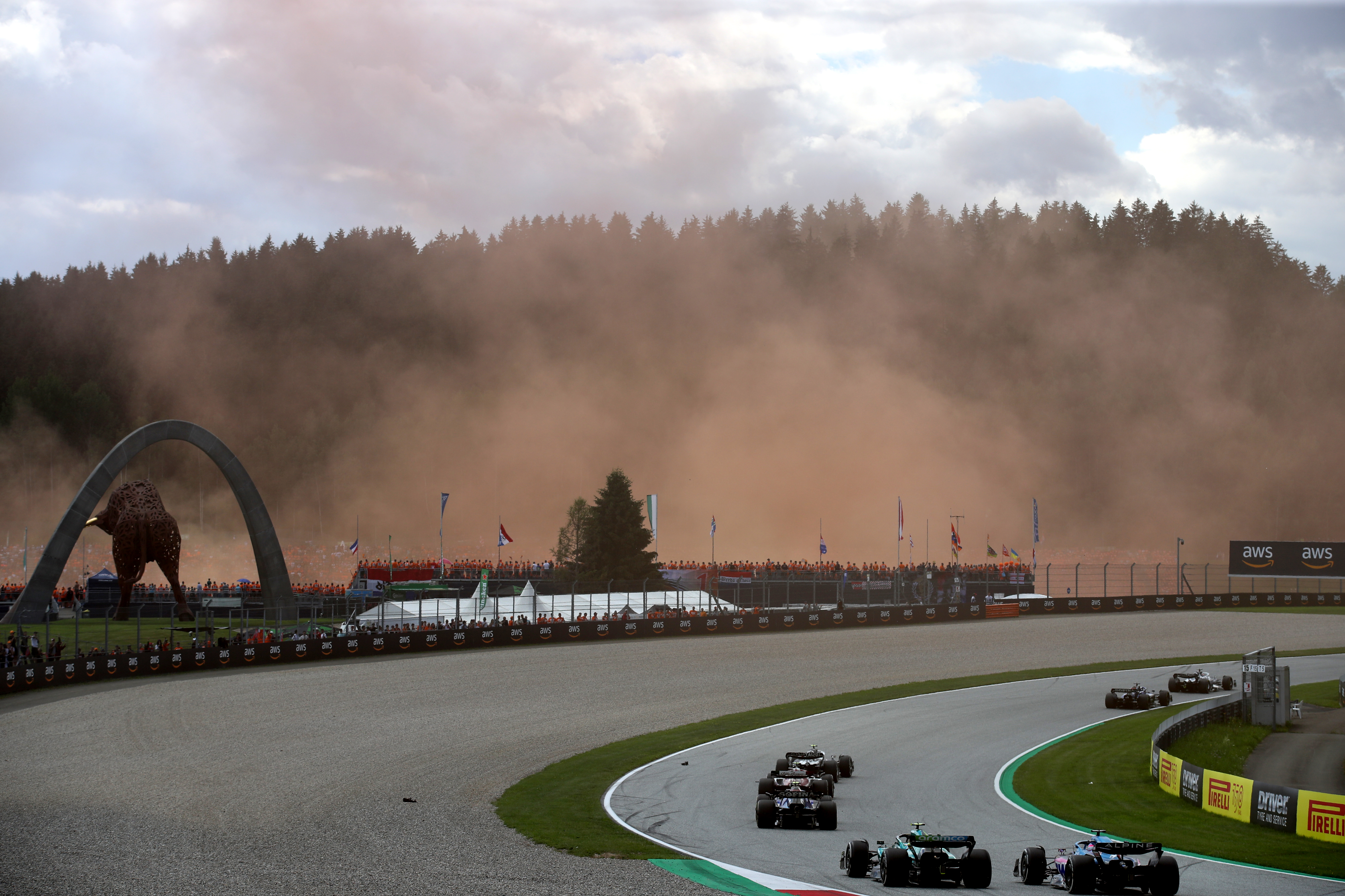 Motor Racing Formula One World Championship Austrian Grand Prix Race Day Spielberg, Austria