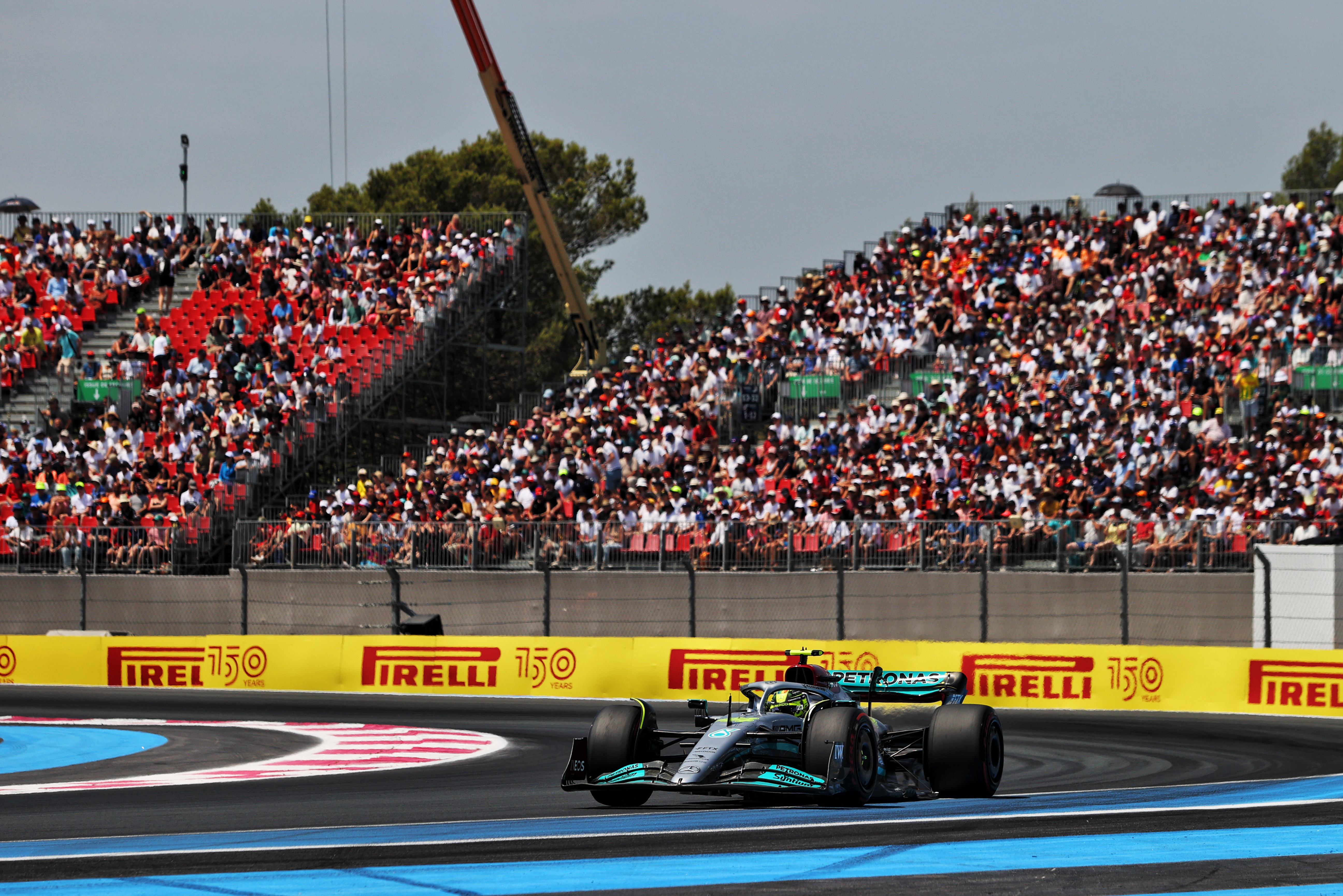 Motor Racing Formula One World Championship French Grand Prix Qualifying Day Paul Ricard, France