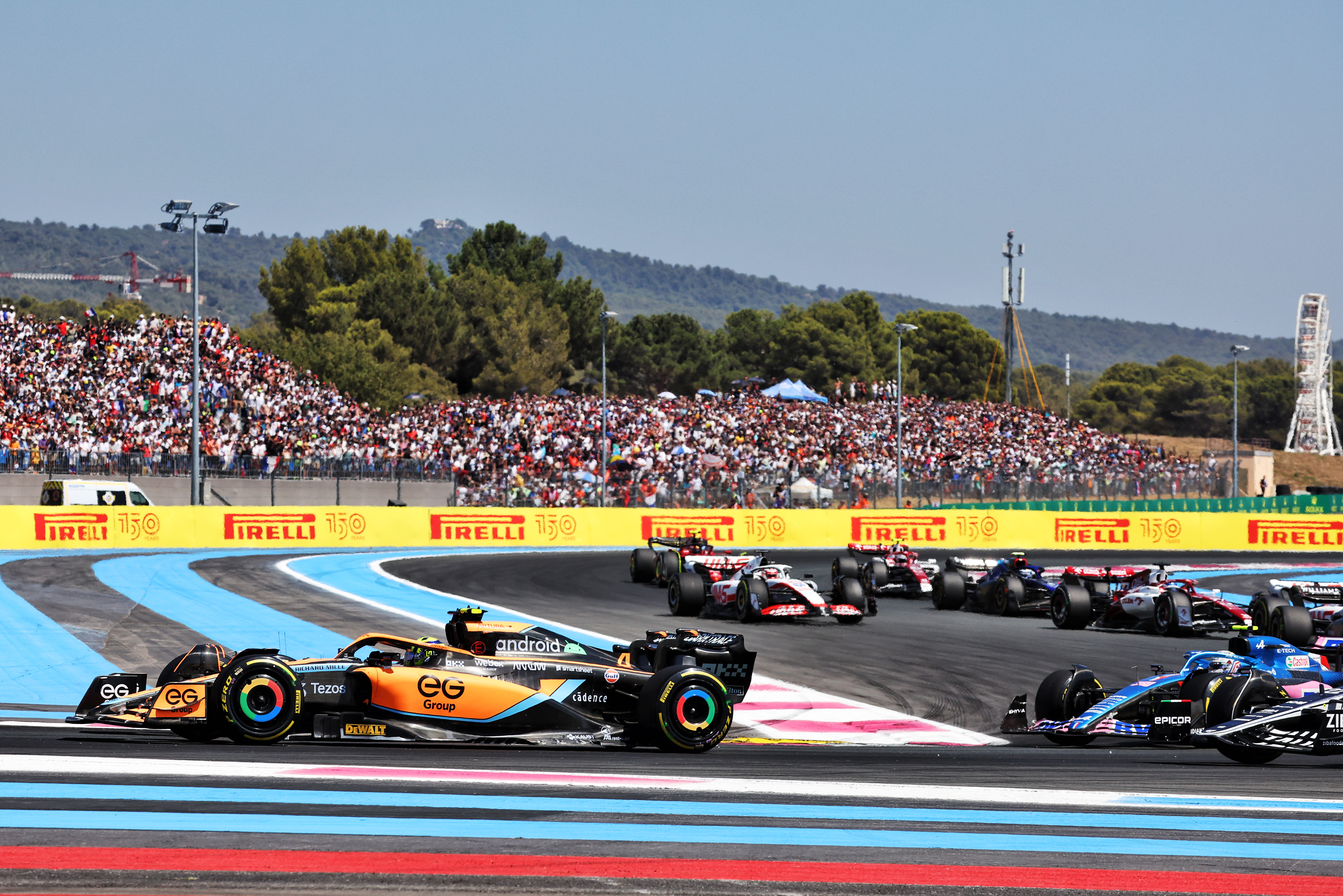 Motor Racing Formula One World Championship French Grand Prix Race Day Paul Ricard, France