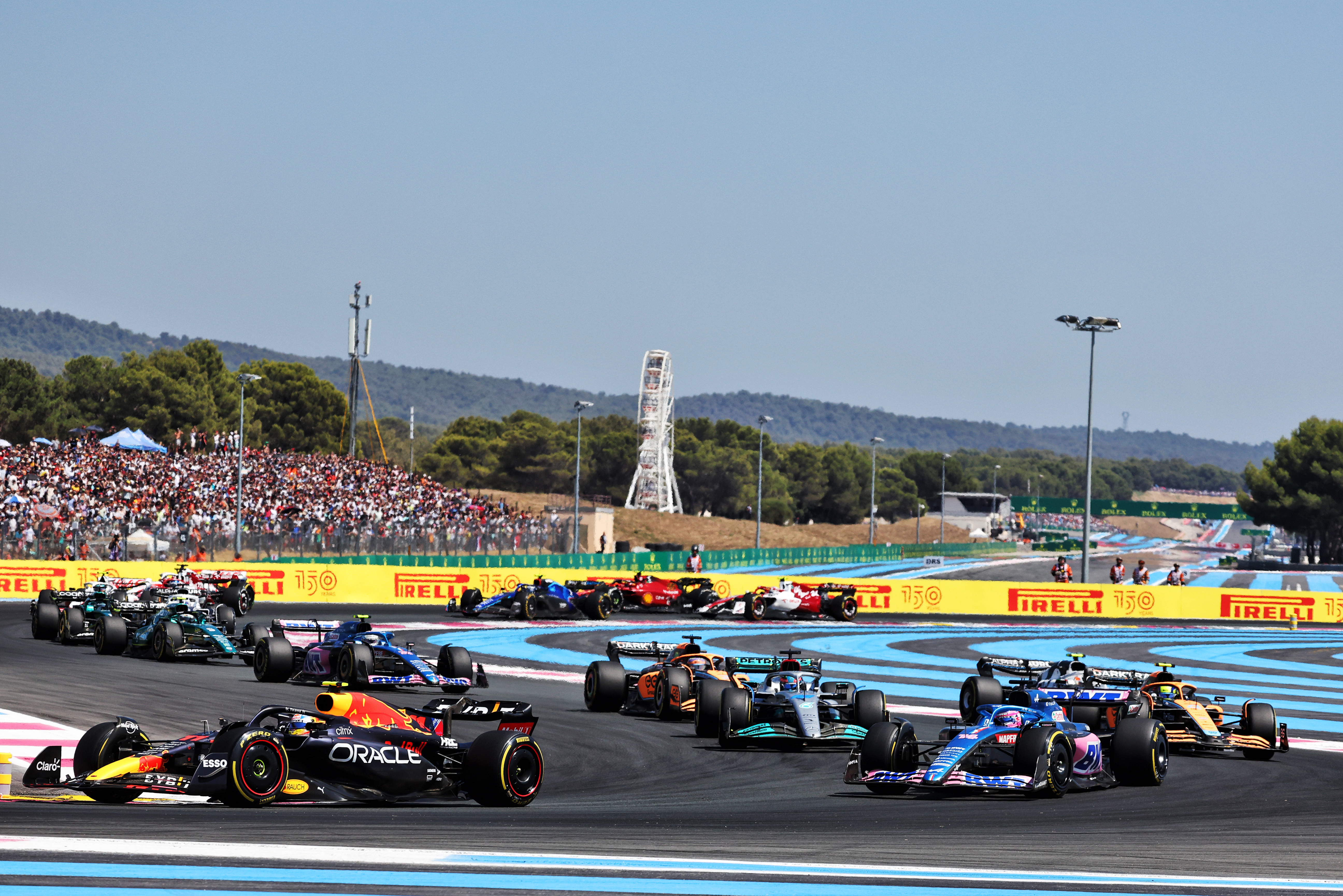 Motor Racing Formula One World Championship French Grand Prix Race Day Paul Ricard, France