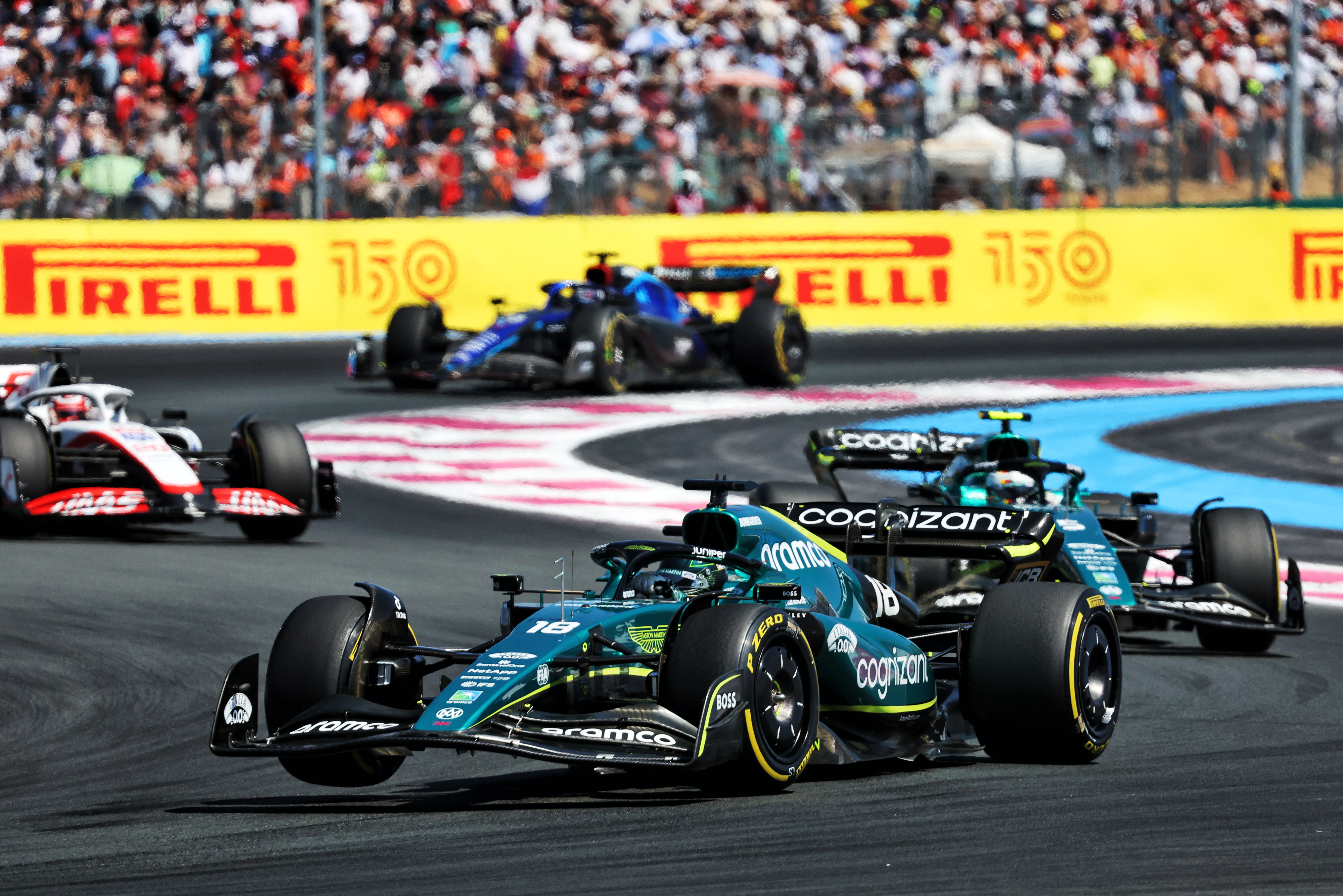 Motor Racing Formula One World Championship French Grand Prix Race Day Paul Ricard, France