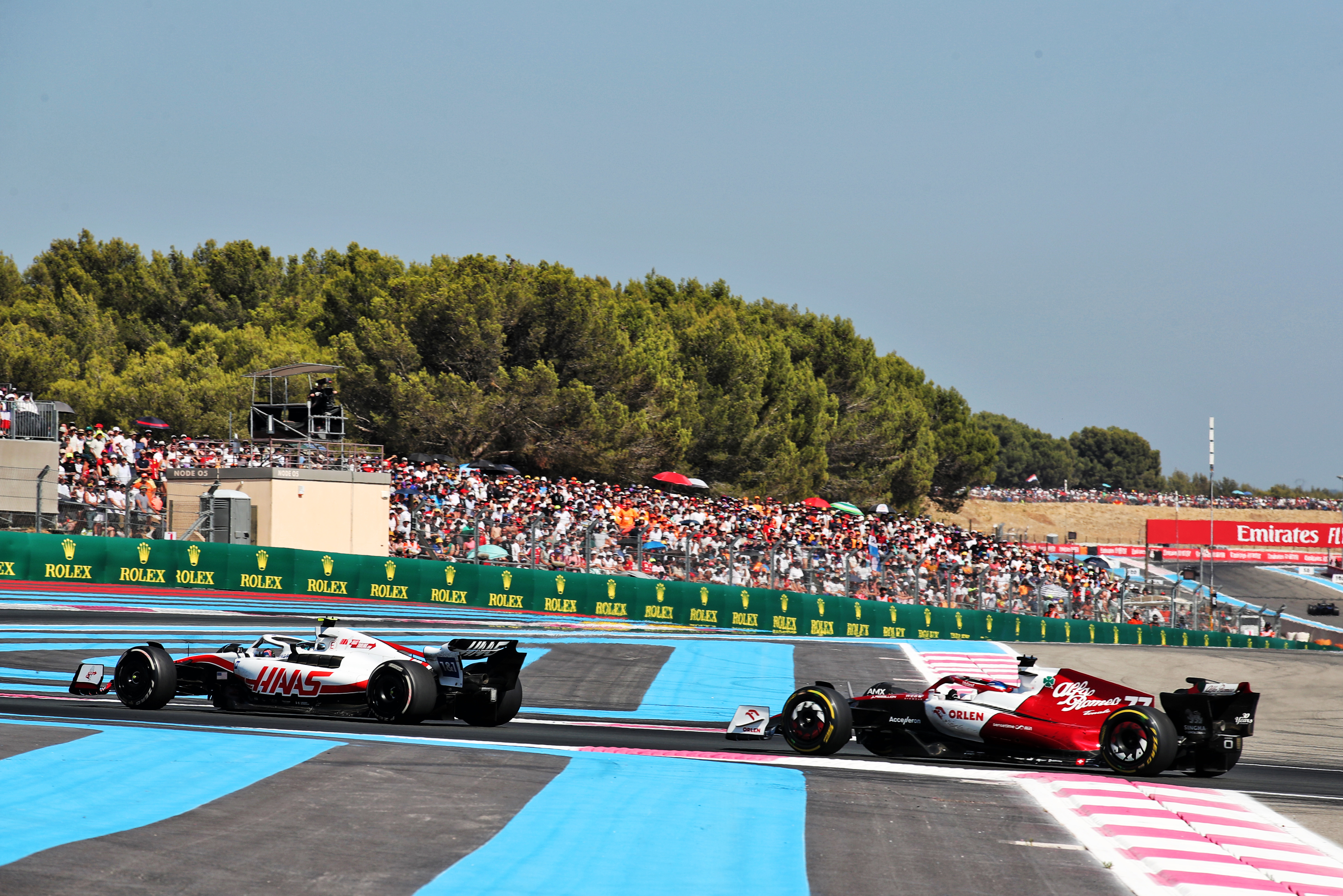 Motor Racing Formula One World Championship French Grand Prix Race Day Paul Ricard, France