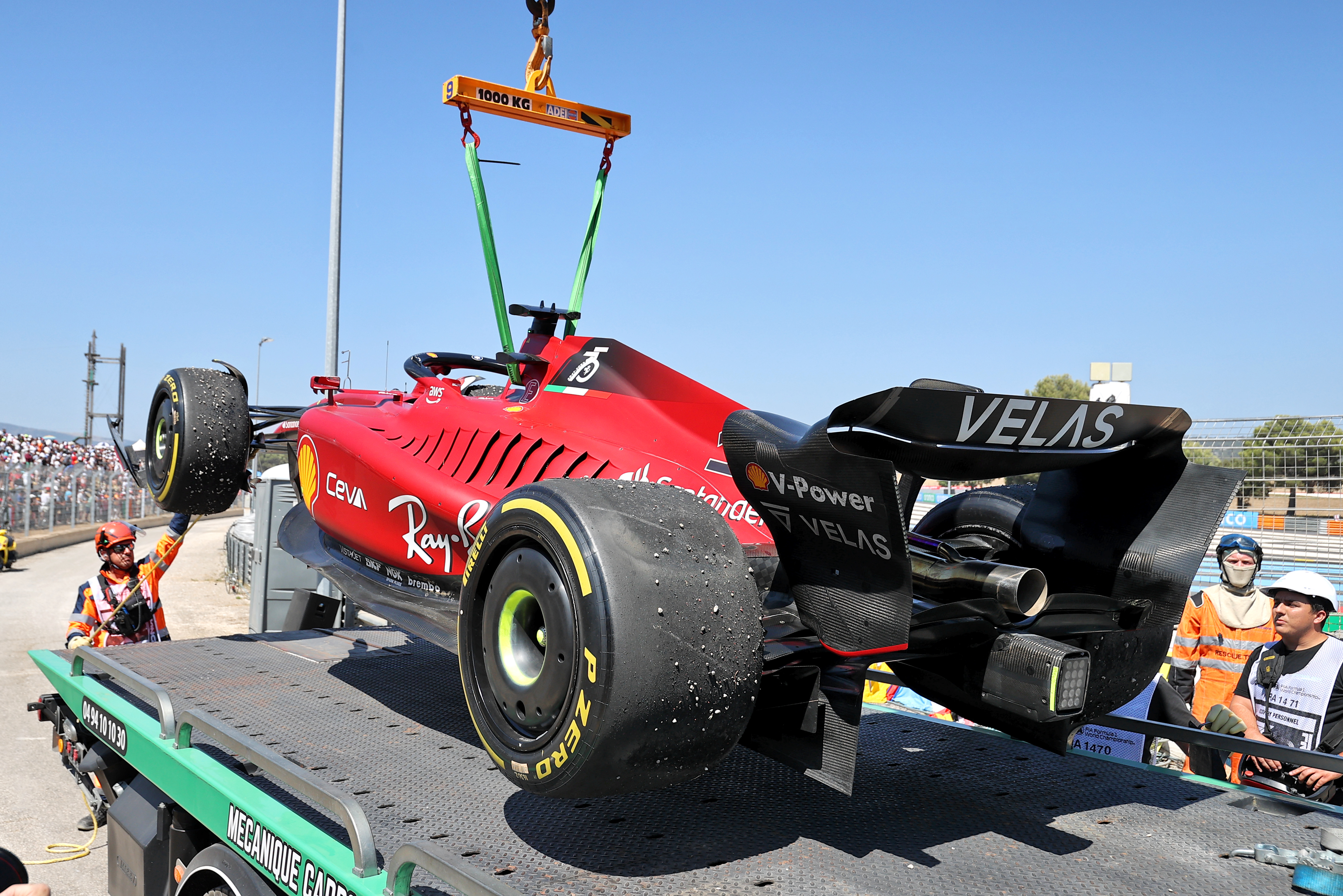 Motor Racing Formula One World Championship French Grand Prix Race Day Paul Ricard, France