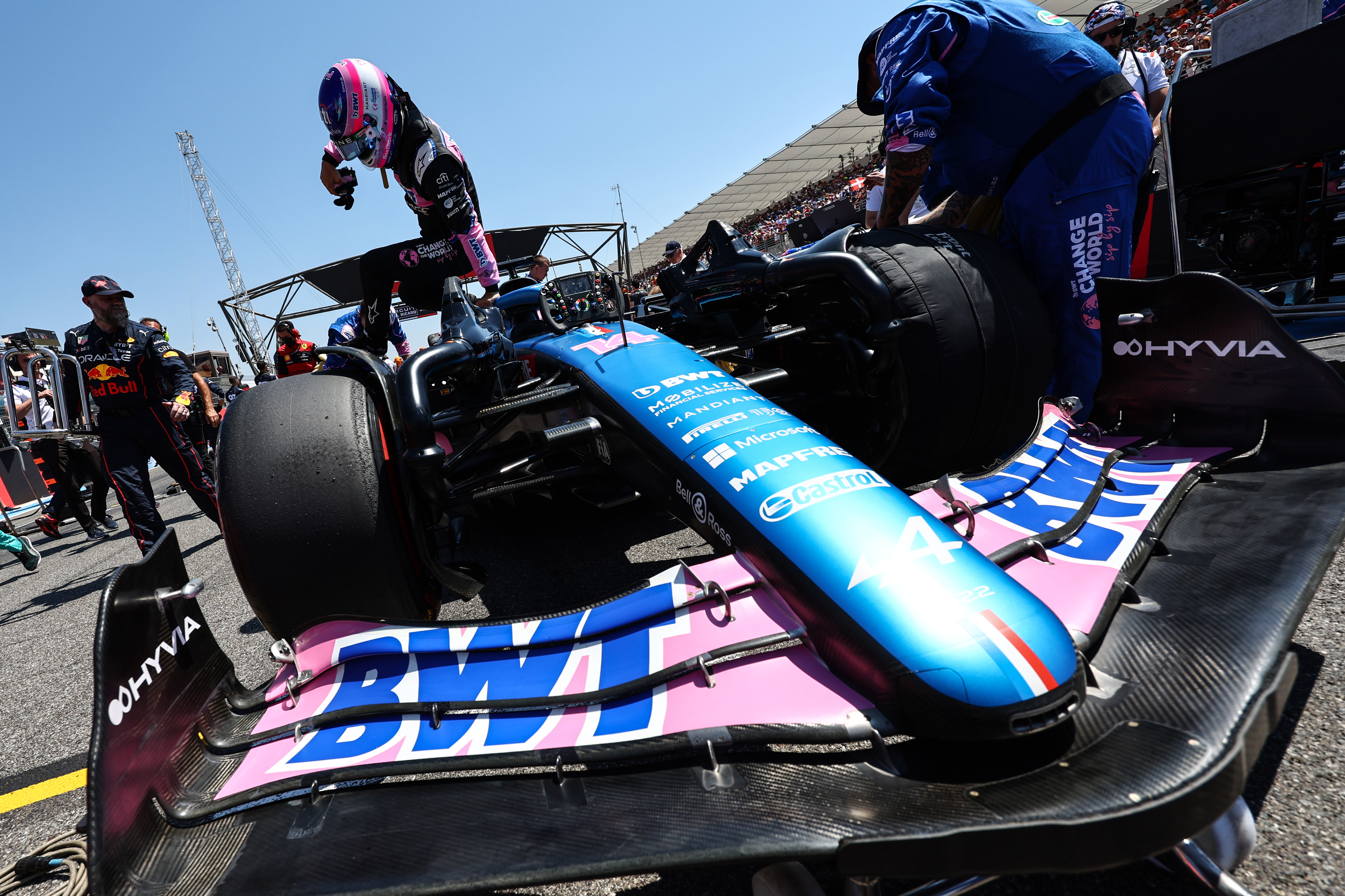 Motor Racing Formula One World Championship French Grand Prix Race Day Paul Ricard, France