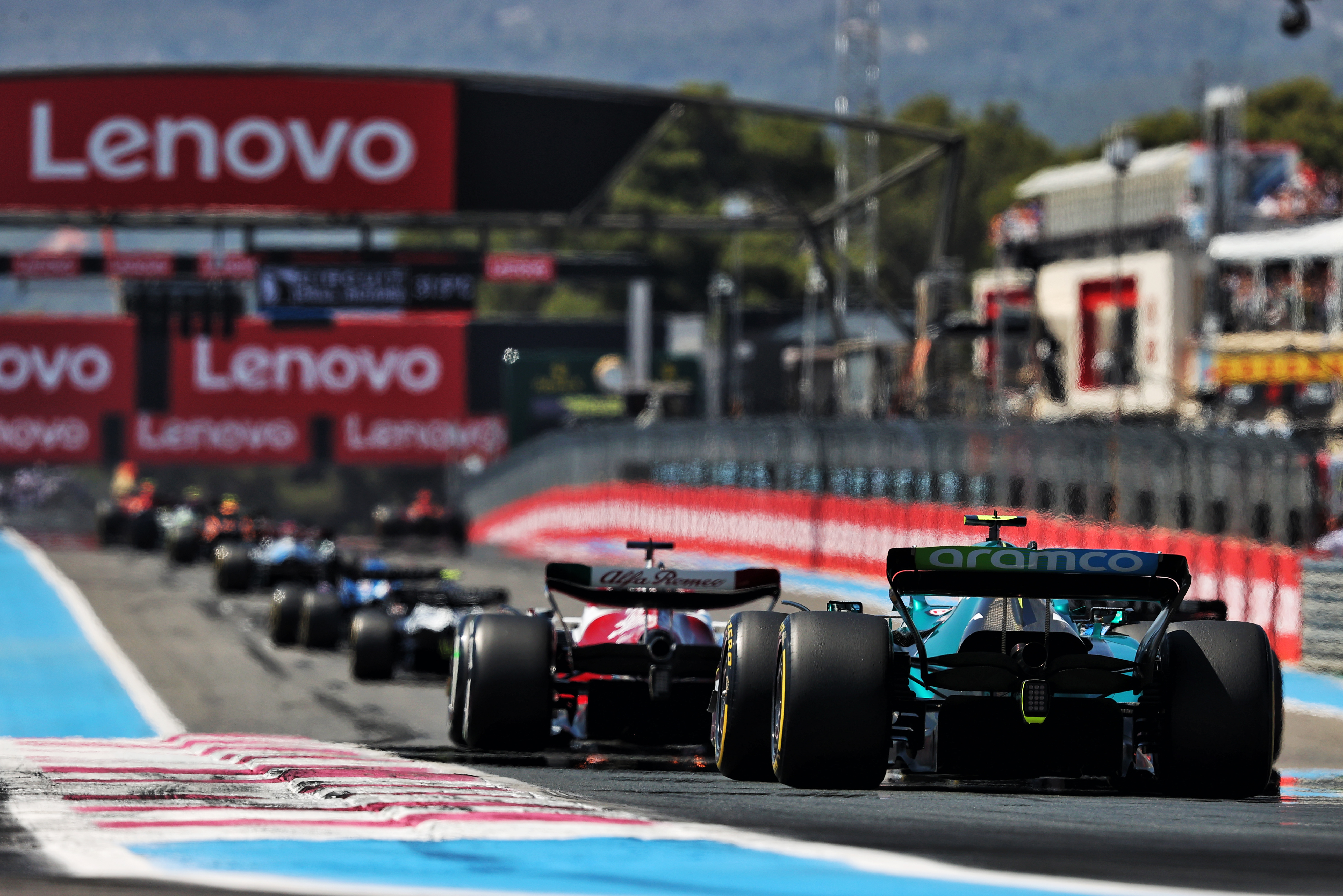 Motor Racing Formula One World Championship French Grand Prix Race Day Paul Ricard, France