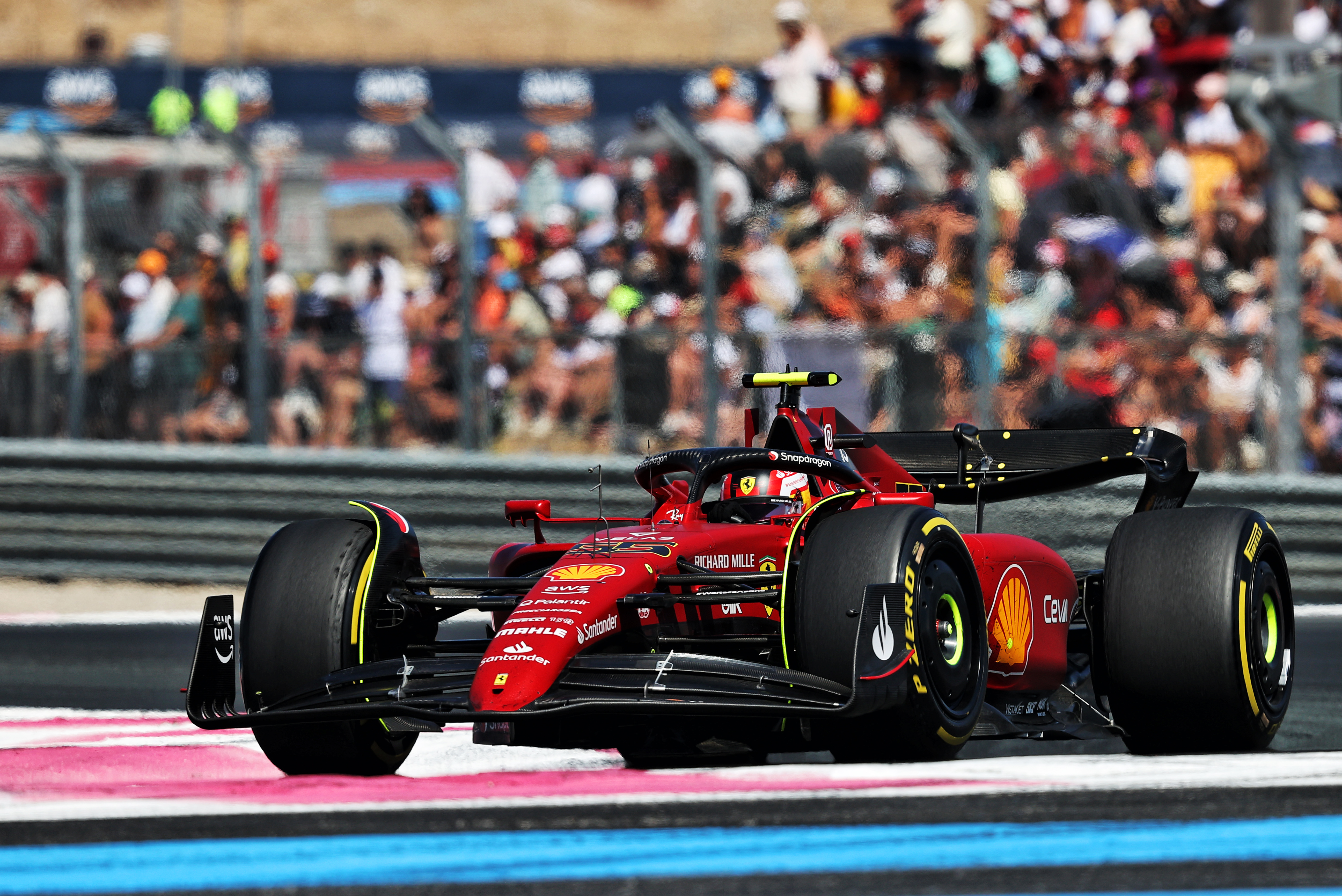 Motor Racing Formula One World Championship French Grand Prix Race Day Paul Ricard, France