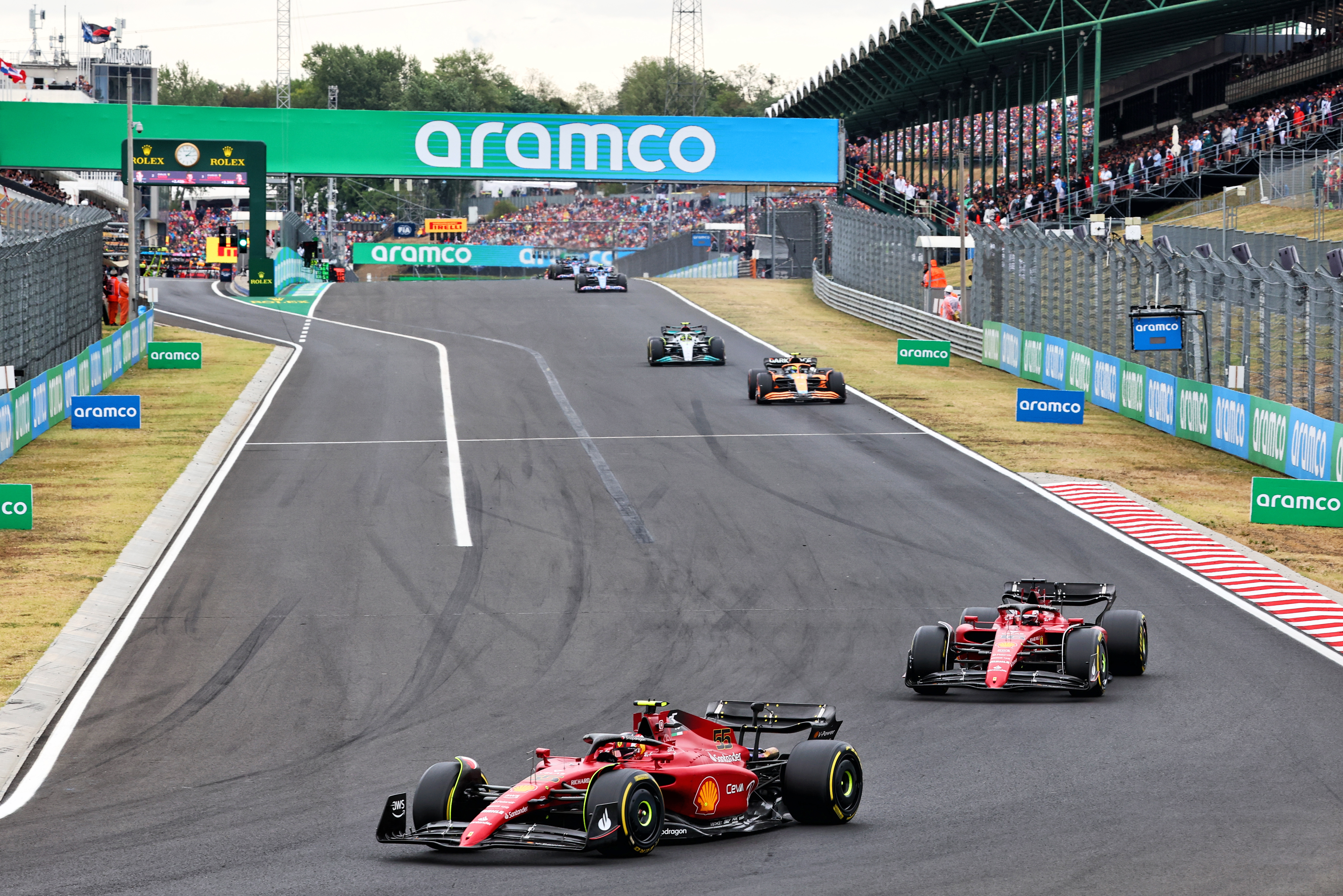 Motor Racing Formula One World Championship Hungarian Grand Prix Race Day Budapest, Hungary