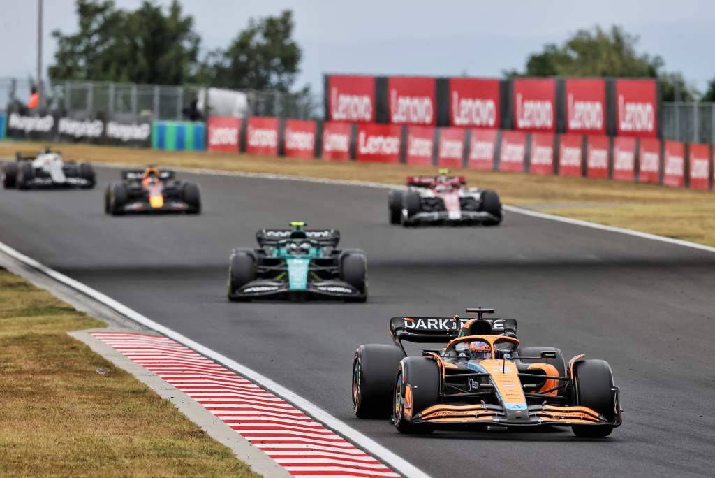 Daniel Ricciardo McLaren F1 Hungarian GP